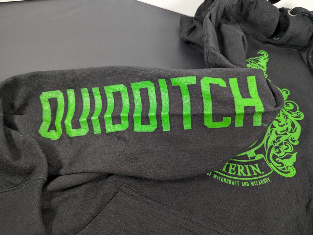 Harry Potter Black Slytherin Hoodie - Adult Small