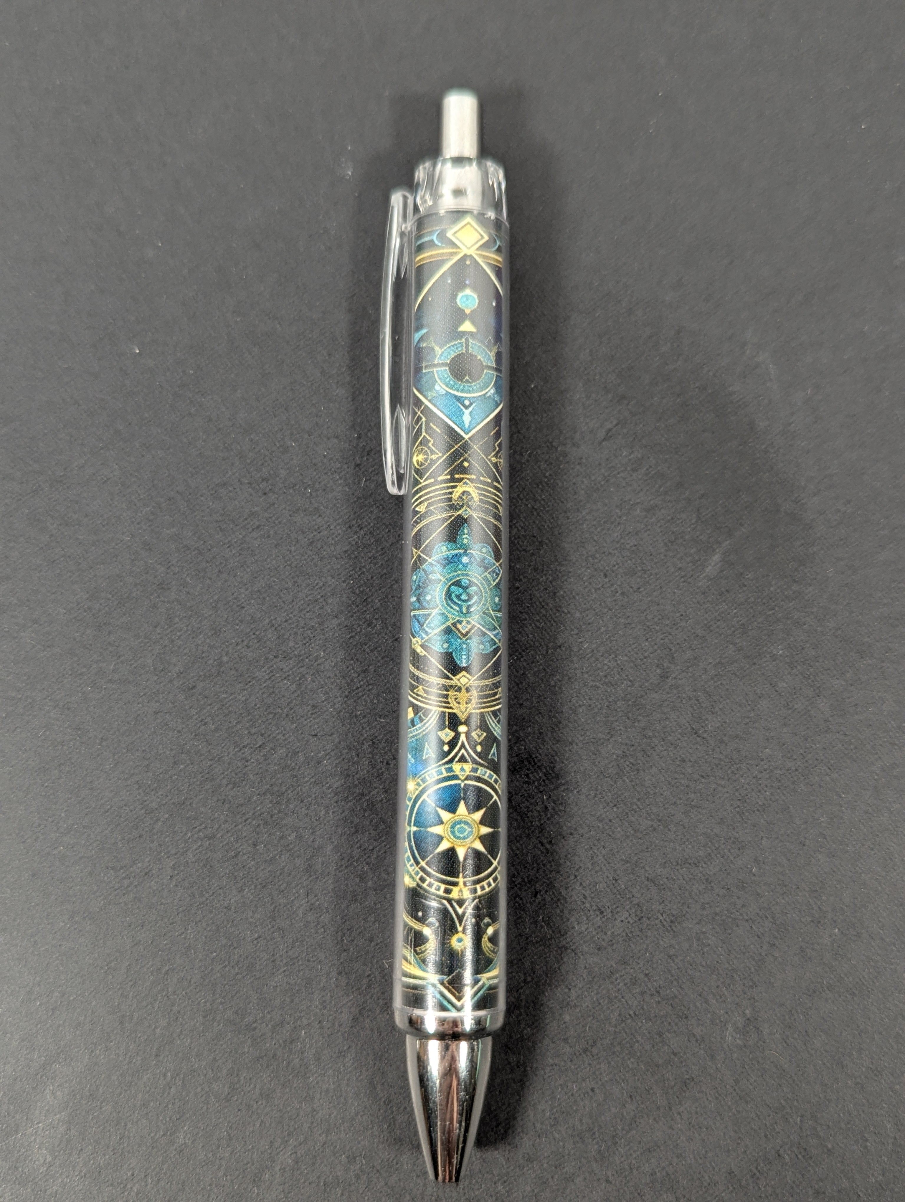 Assorted Celestial Astrology Retractable Ballpoint Pen