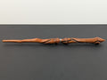 Corrupted Cherrywood Handcrafted Wand — 13”