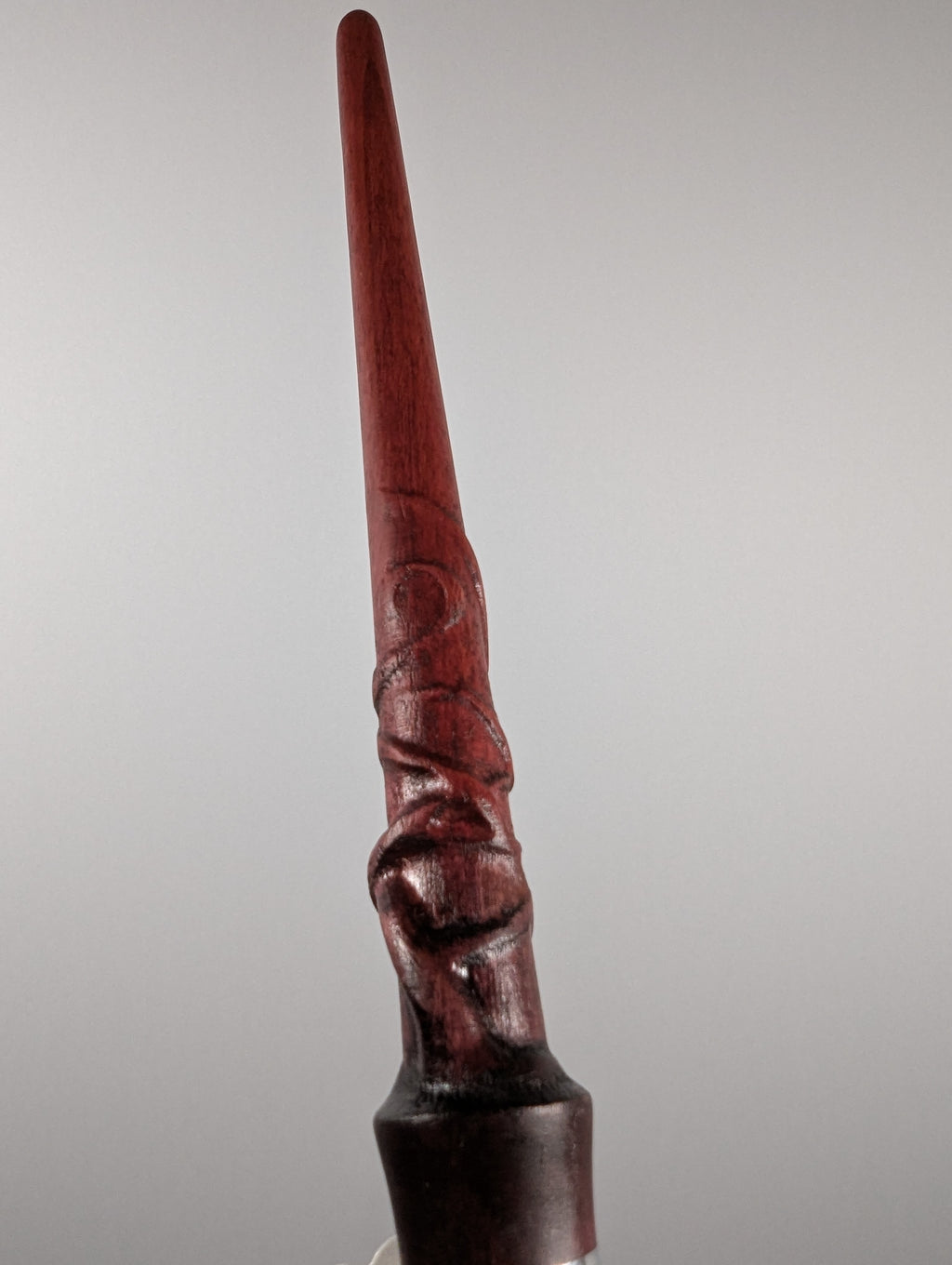 Crimson Thorn Alder Handcrafted Decorative Wand