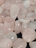 Rose Quartz Tumbled Stone — A Quality Brazil