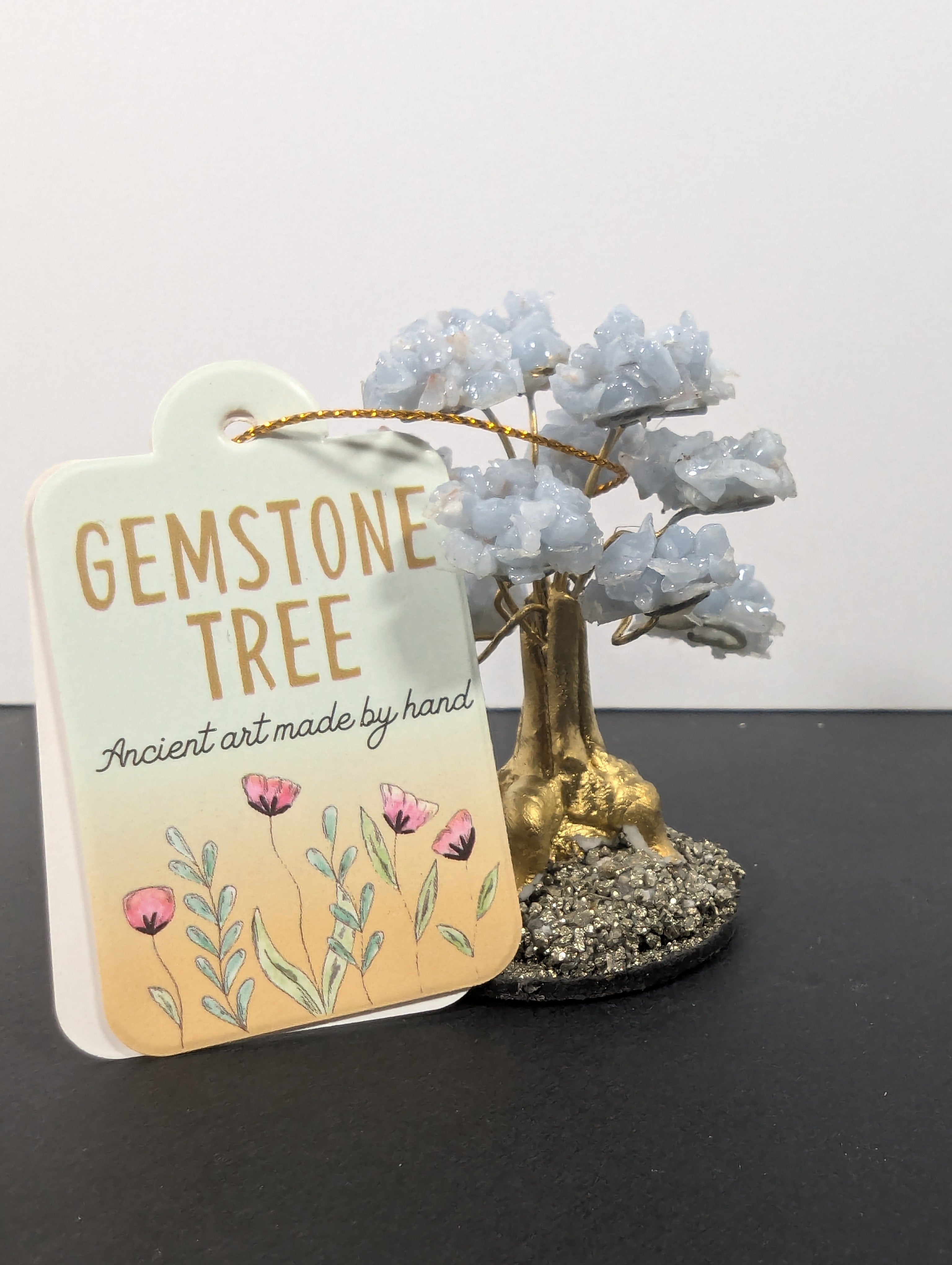 Angelite Gemstone Tree