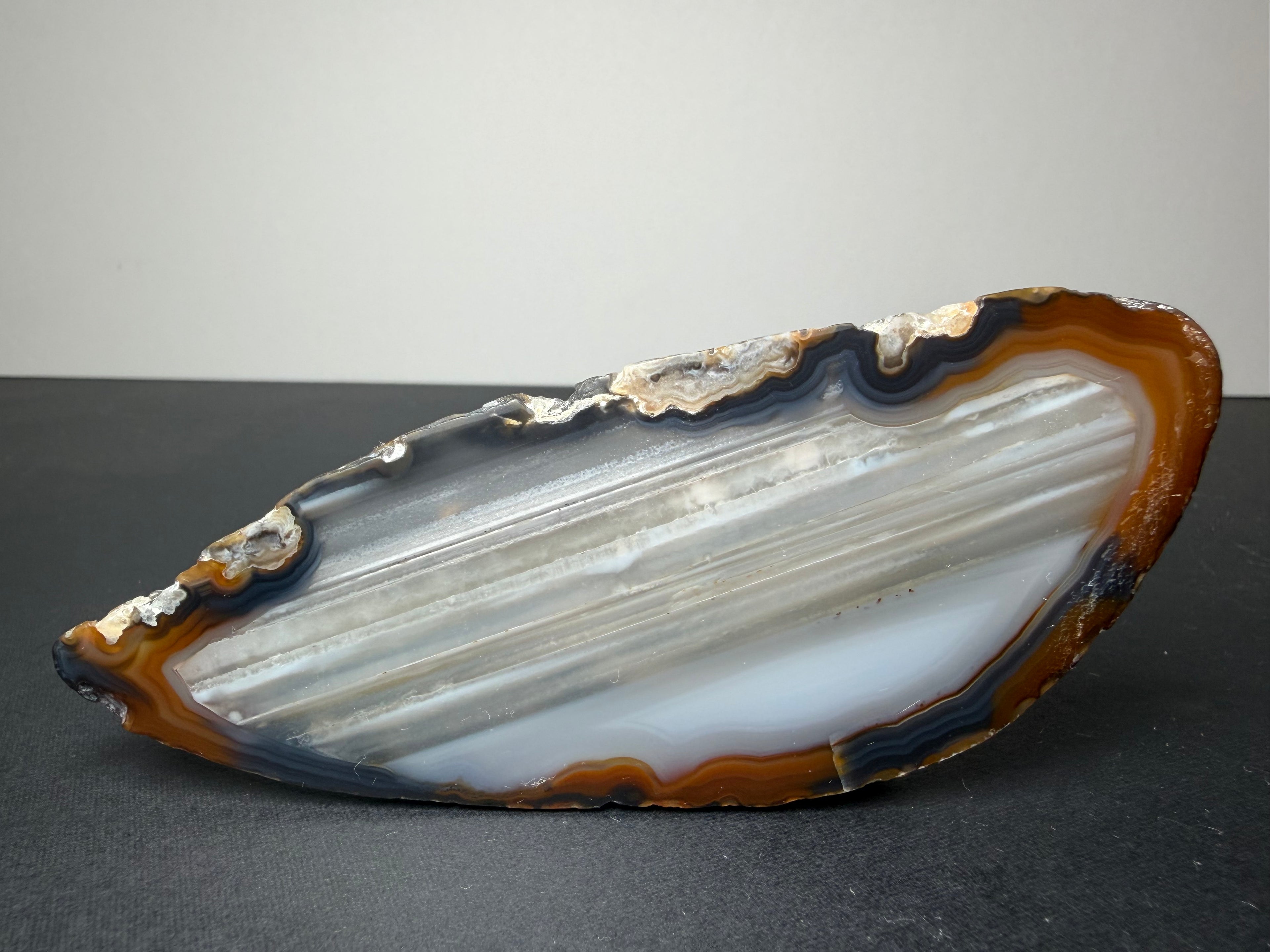 Natural Banded Agate Slice