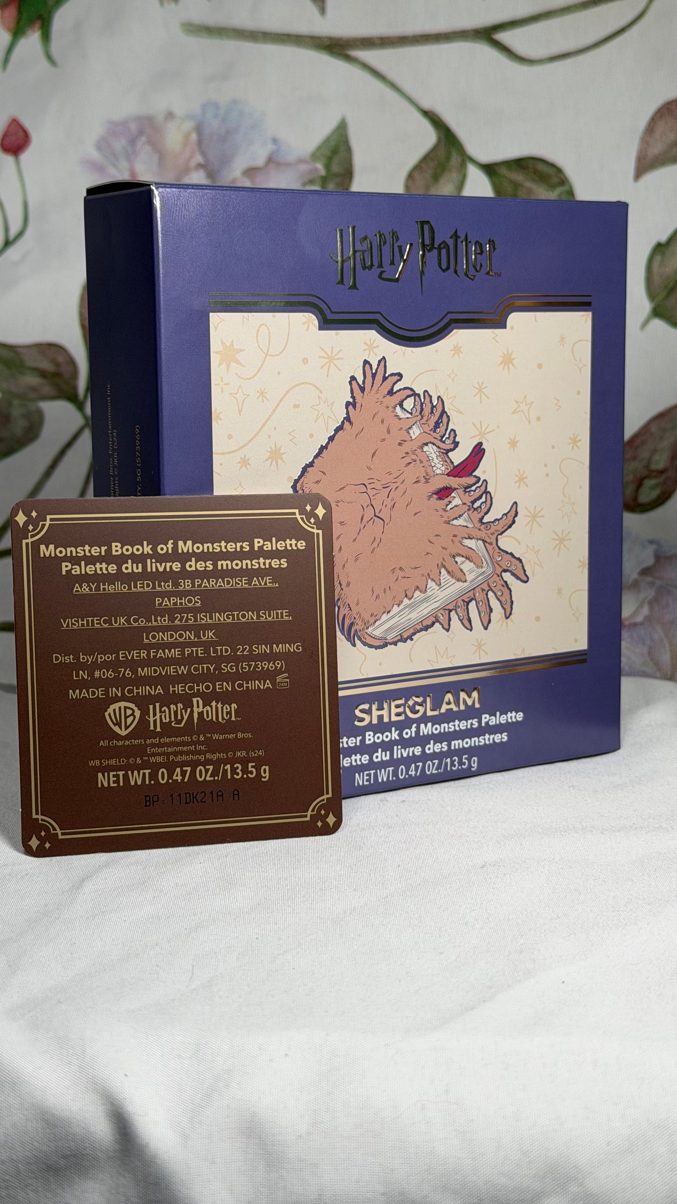 Harry Potter SHEGLAM Monster Book of Monsters Palette