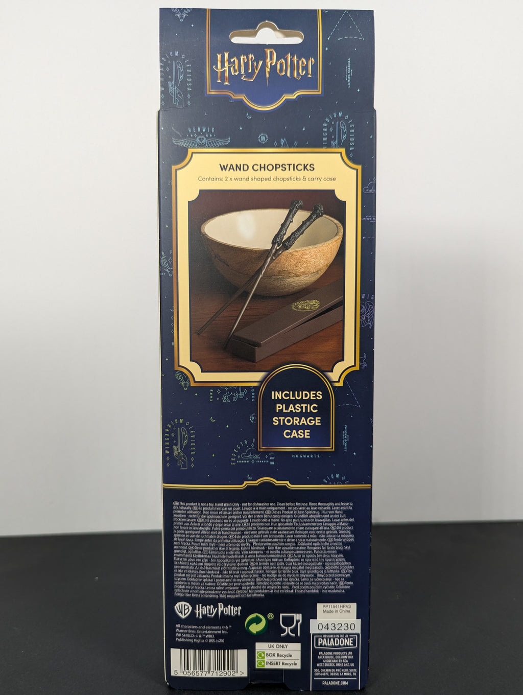 Harry Potter Wand Chopsticks Set with Storage Case