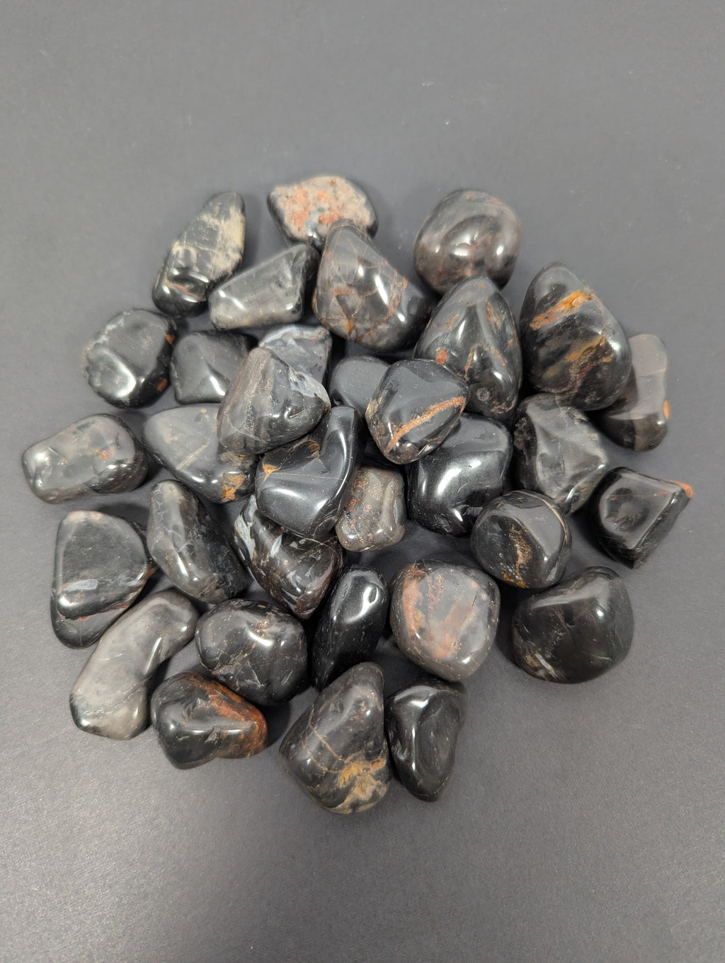 Black Onyx Tumbled Stone