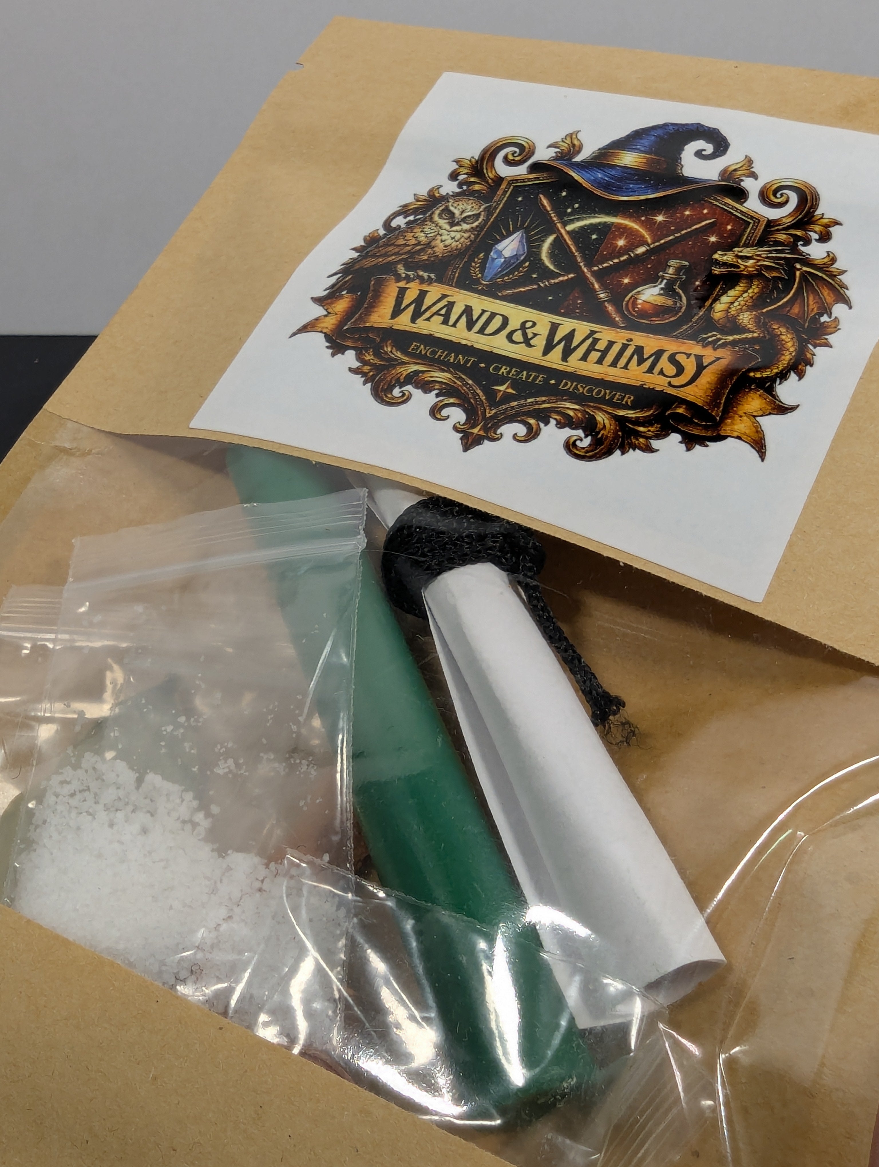 Money Drawing Spell Incantation Kit