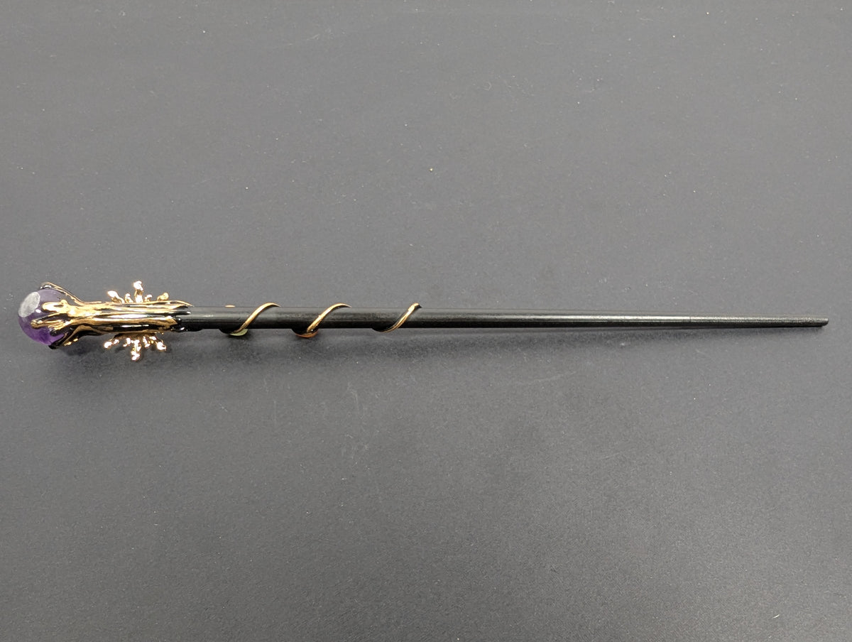 Amethyst Crystal Ball Decorative Wand