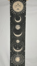Sun and Moon Celestial Wall Tapestry