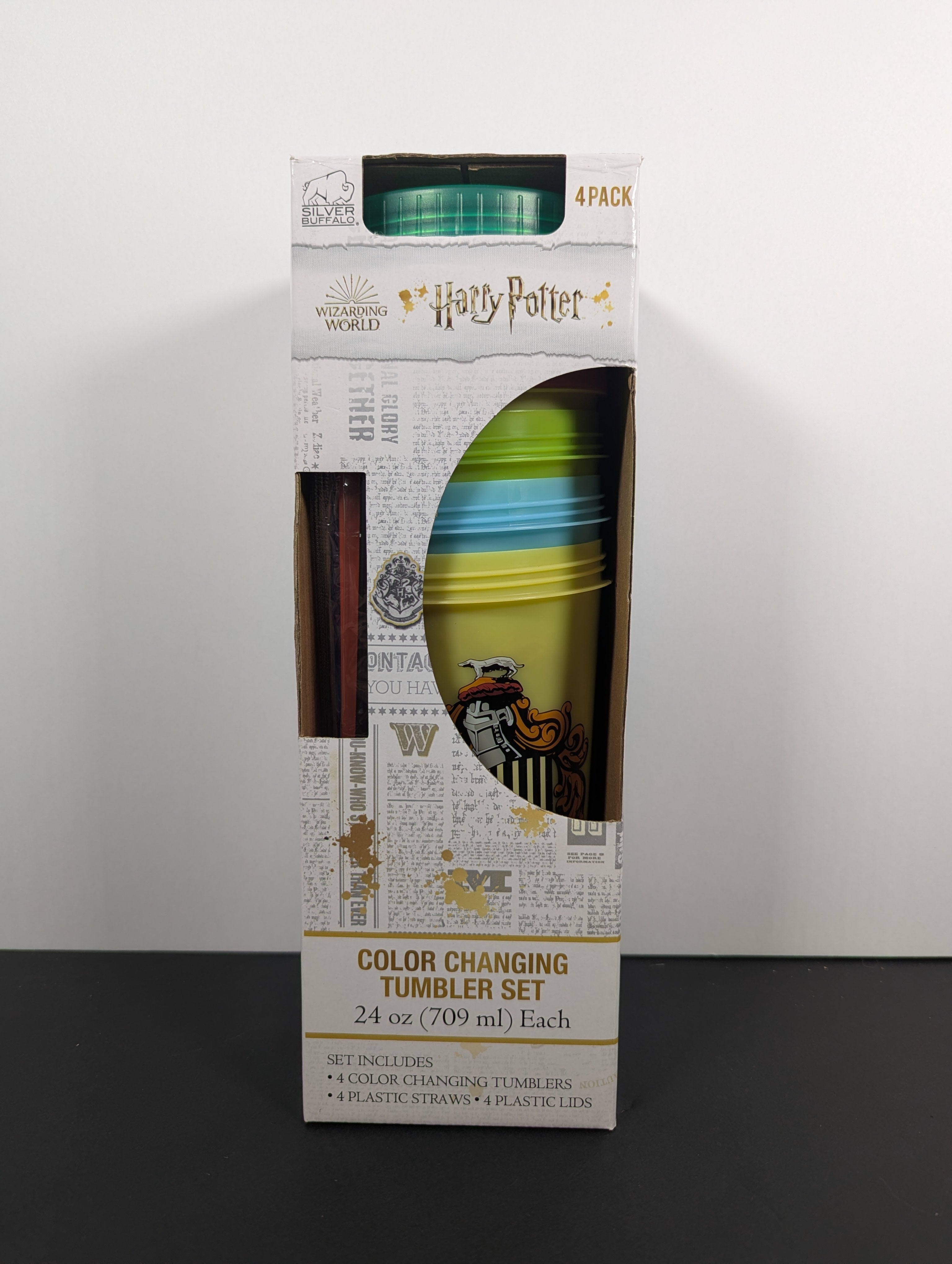 Official Harry Potter House Crest Colour Changing Tumbler