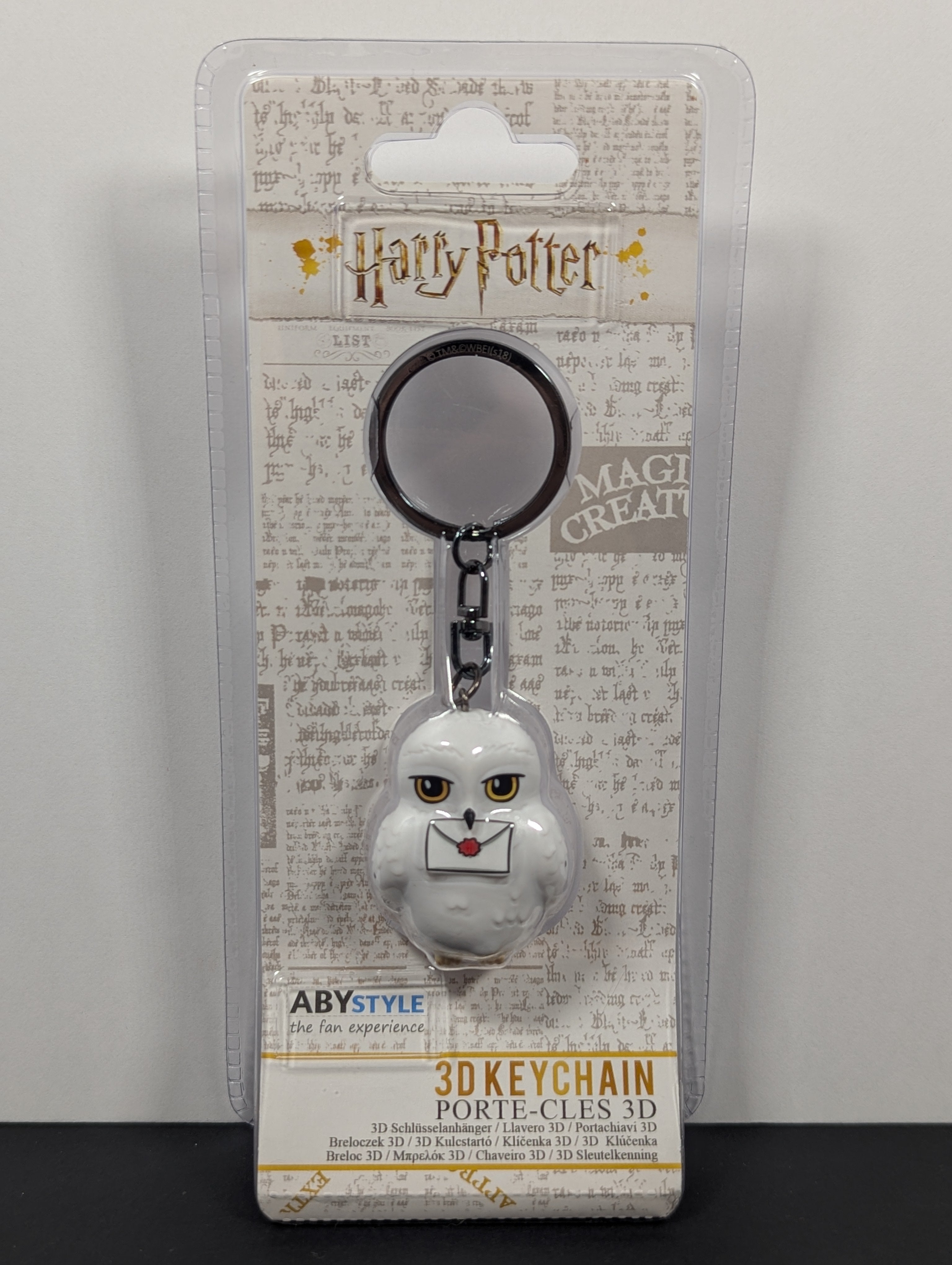 Harry Potter Hedwig 3D Keychain