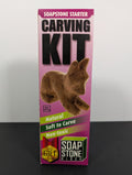 Soapstone Starter Carving Kit Cat