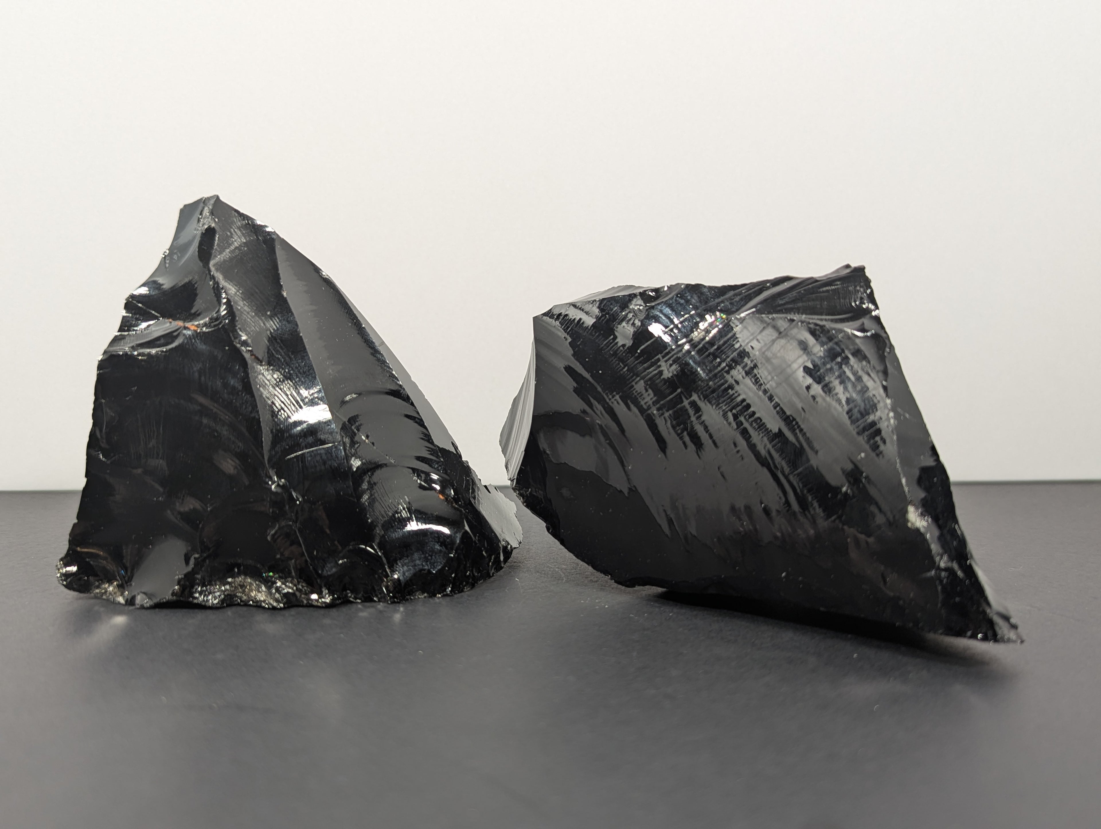 Raw Black Obsidian Display Chunk