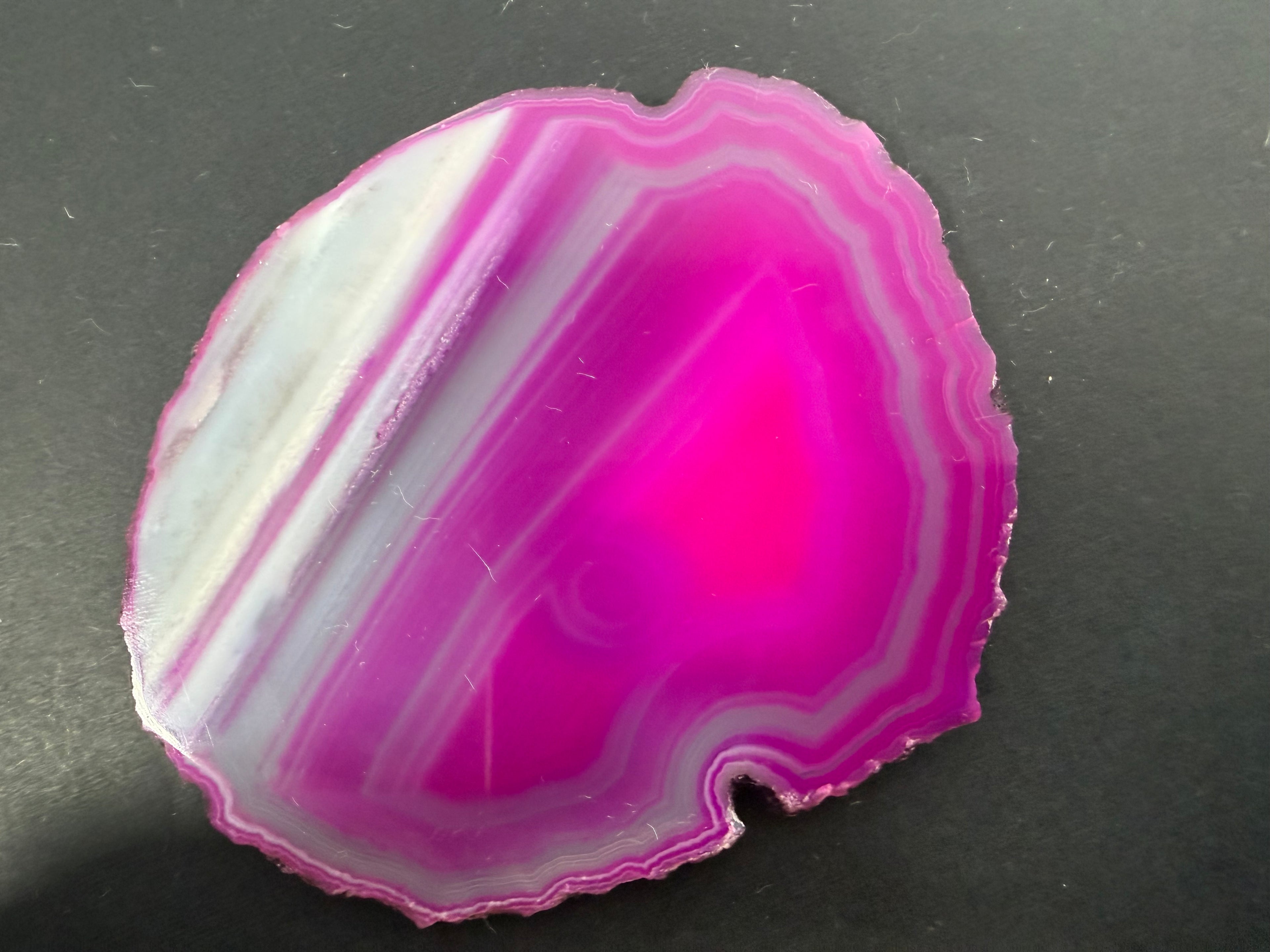 Pink Agate Slice