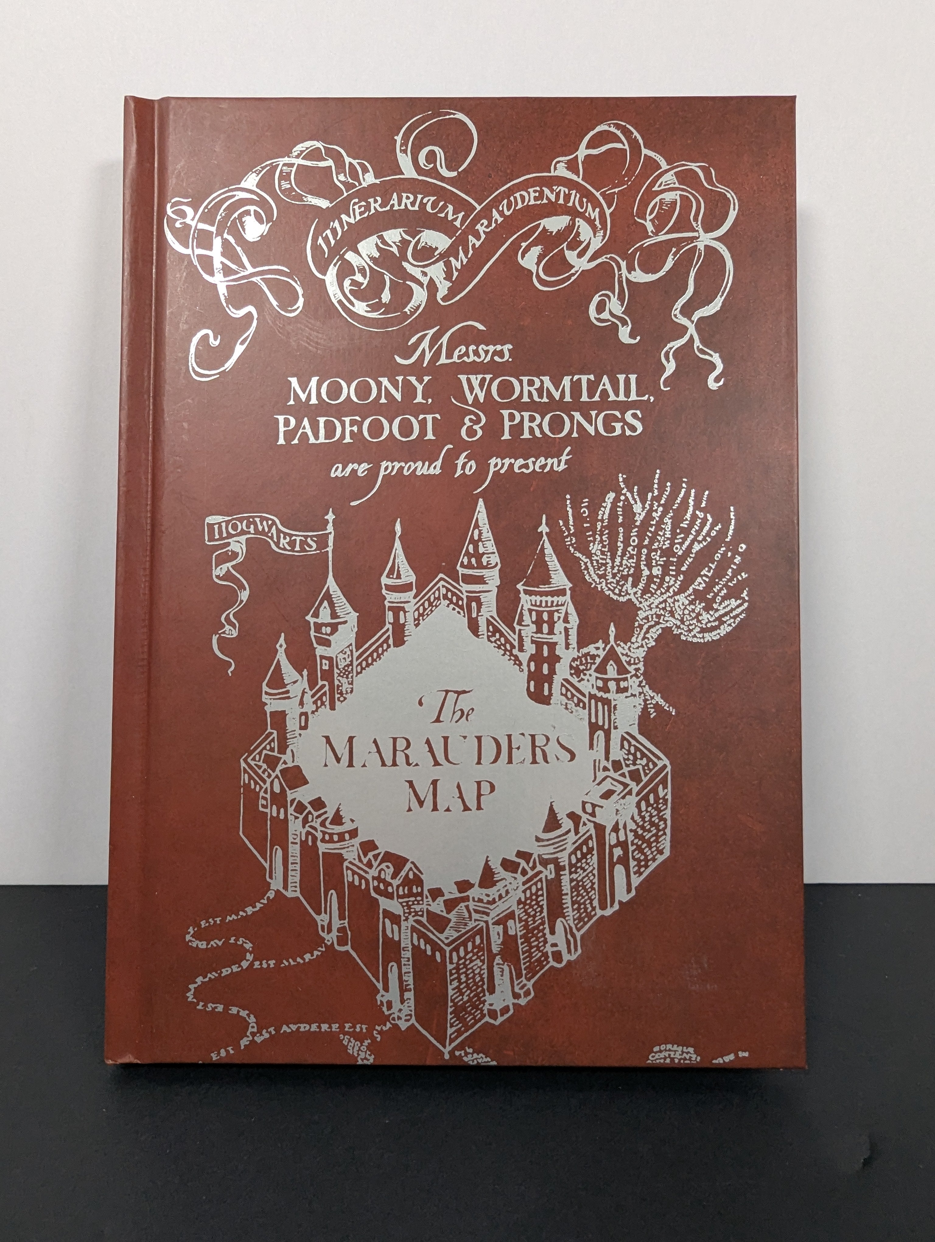 Harry Potter Marauder’s Map Hardcover Notebook