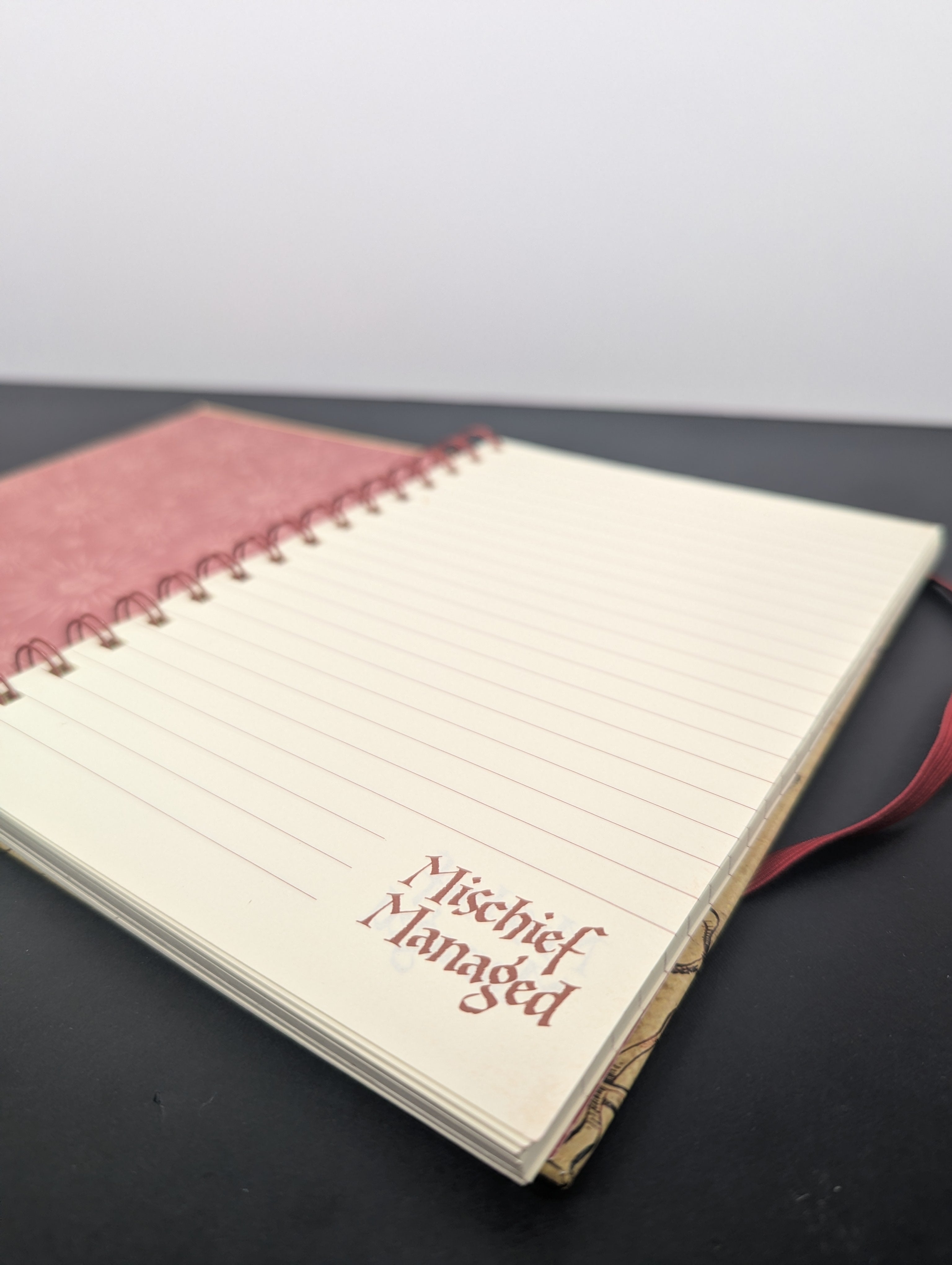 Harry Potter Marauder’s Map Spiral Notebook