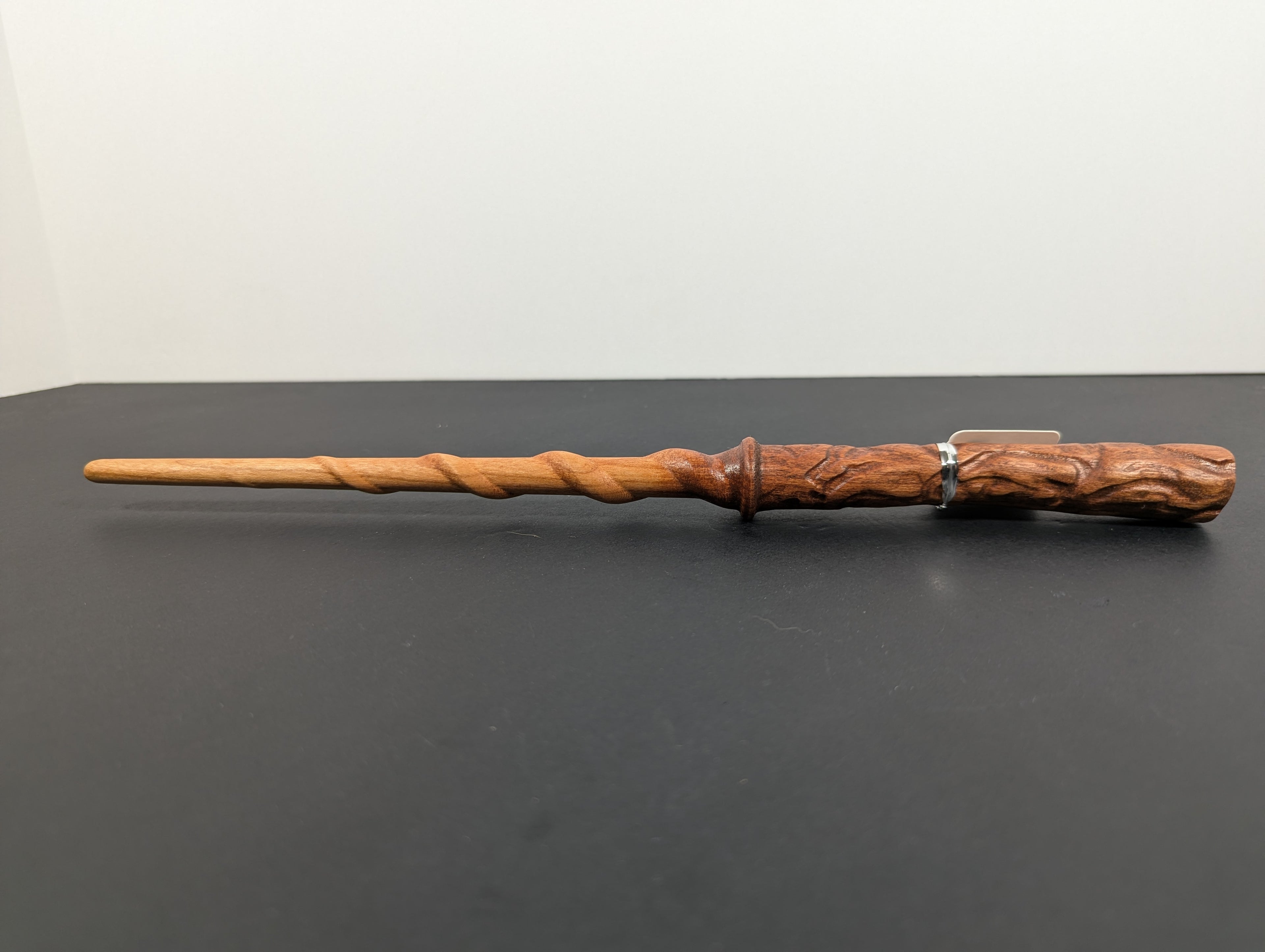 Twisted Cherrywood Decorative Wand