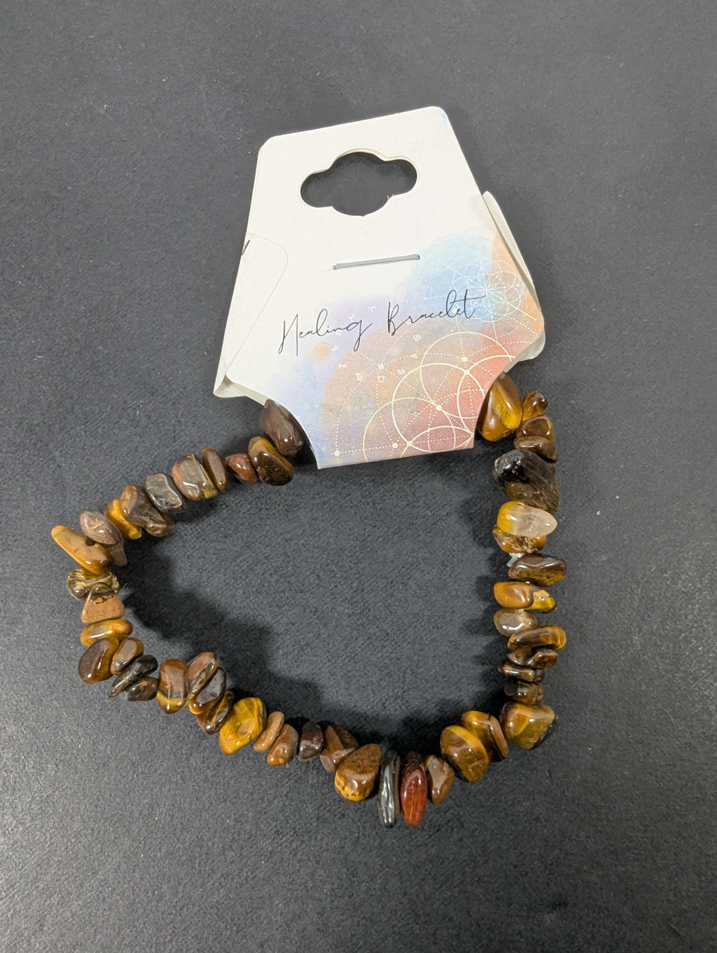 Gold Tiger’s Eye Bead Bracelet