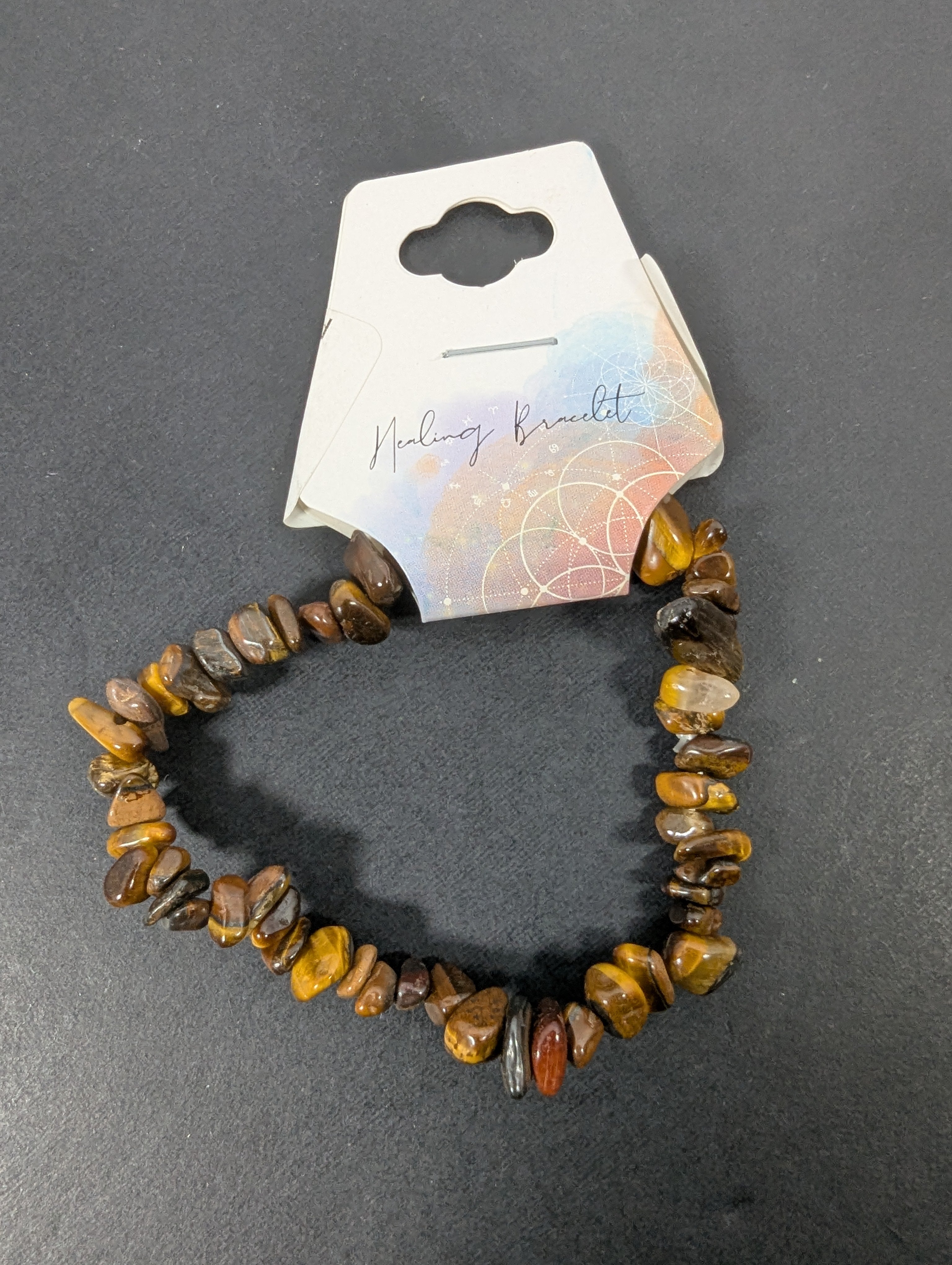 Gold Tiger’s Eye Bead Bracelet