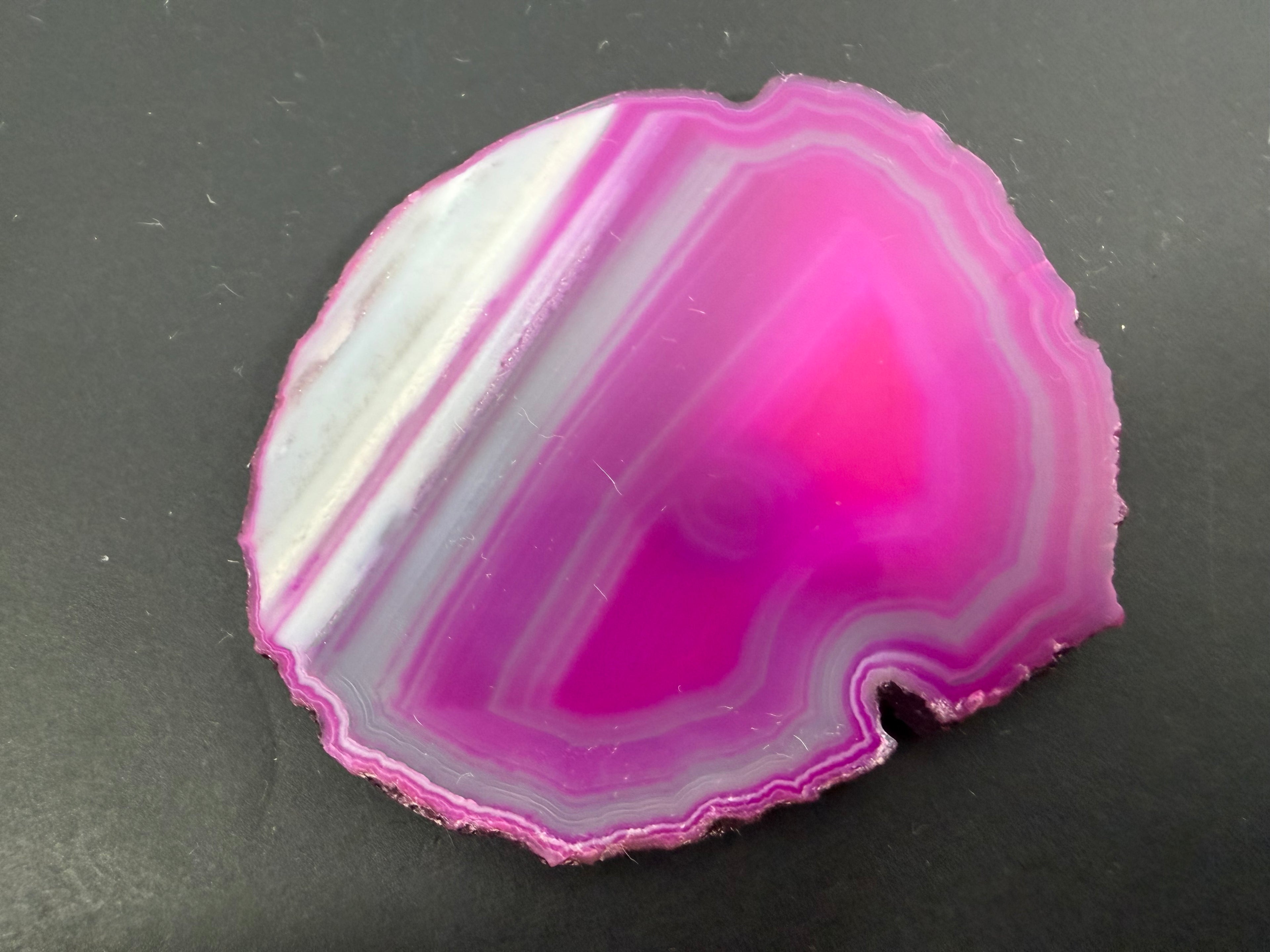 Pink Agate Slice