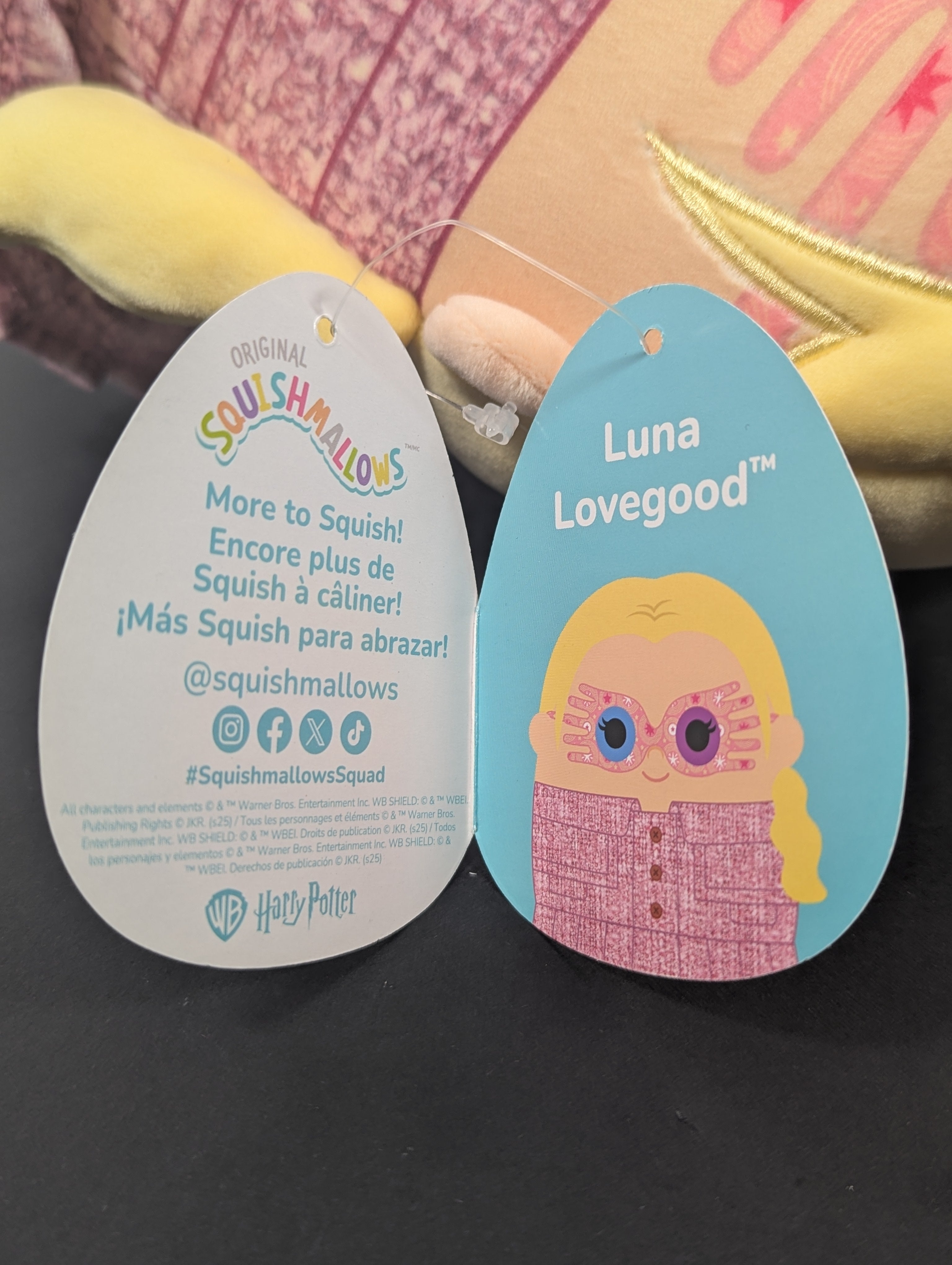 Harry Potter Luna Lovegood Squishmallows Plush