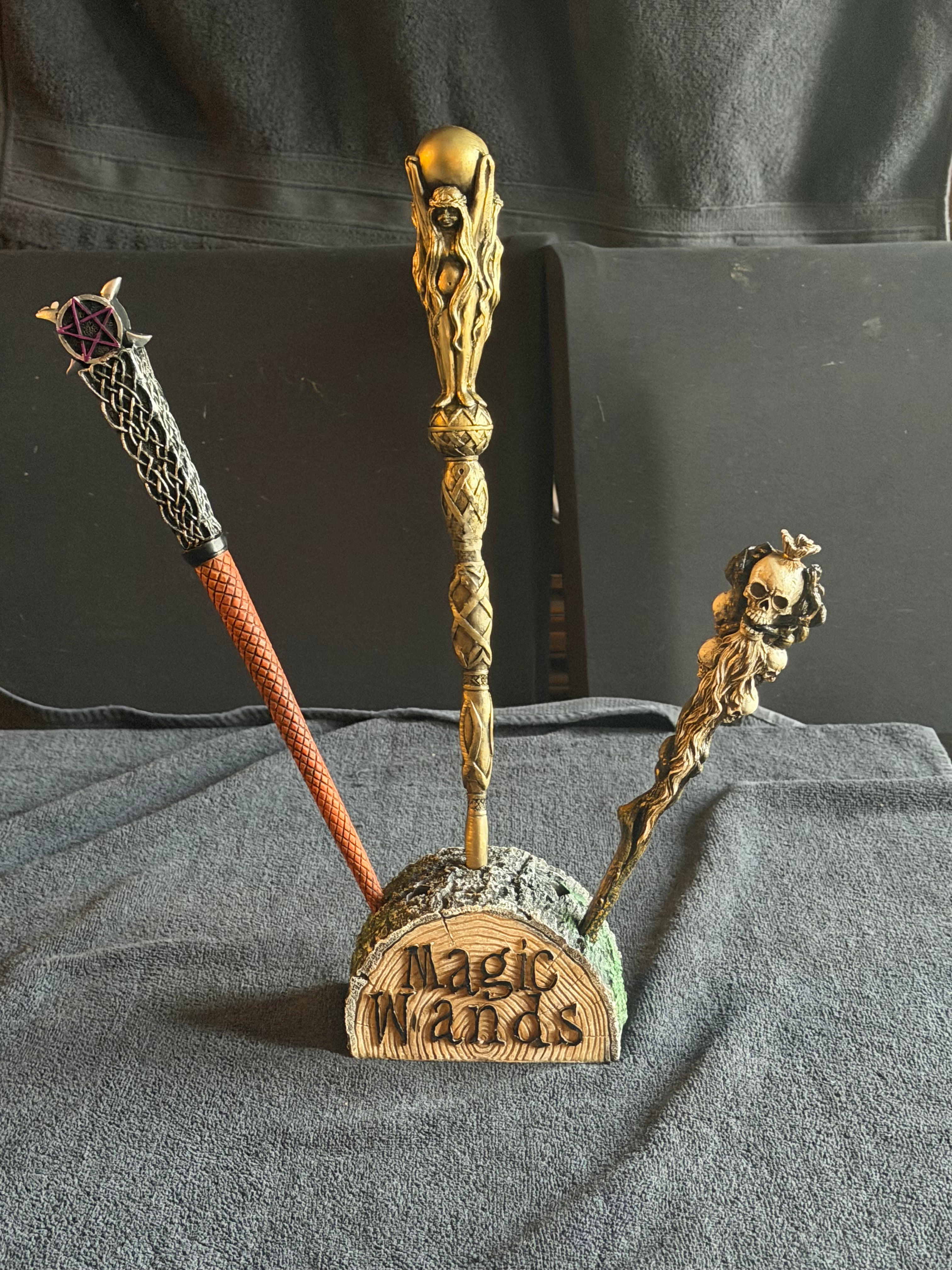 Premium Skull Relic Decorative Wand