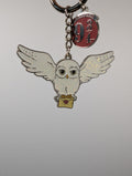 Harry Potter Hedwig 9 3/4 Letter Keychain