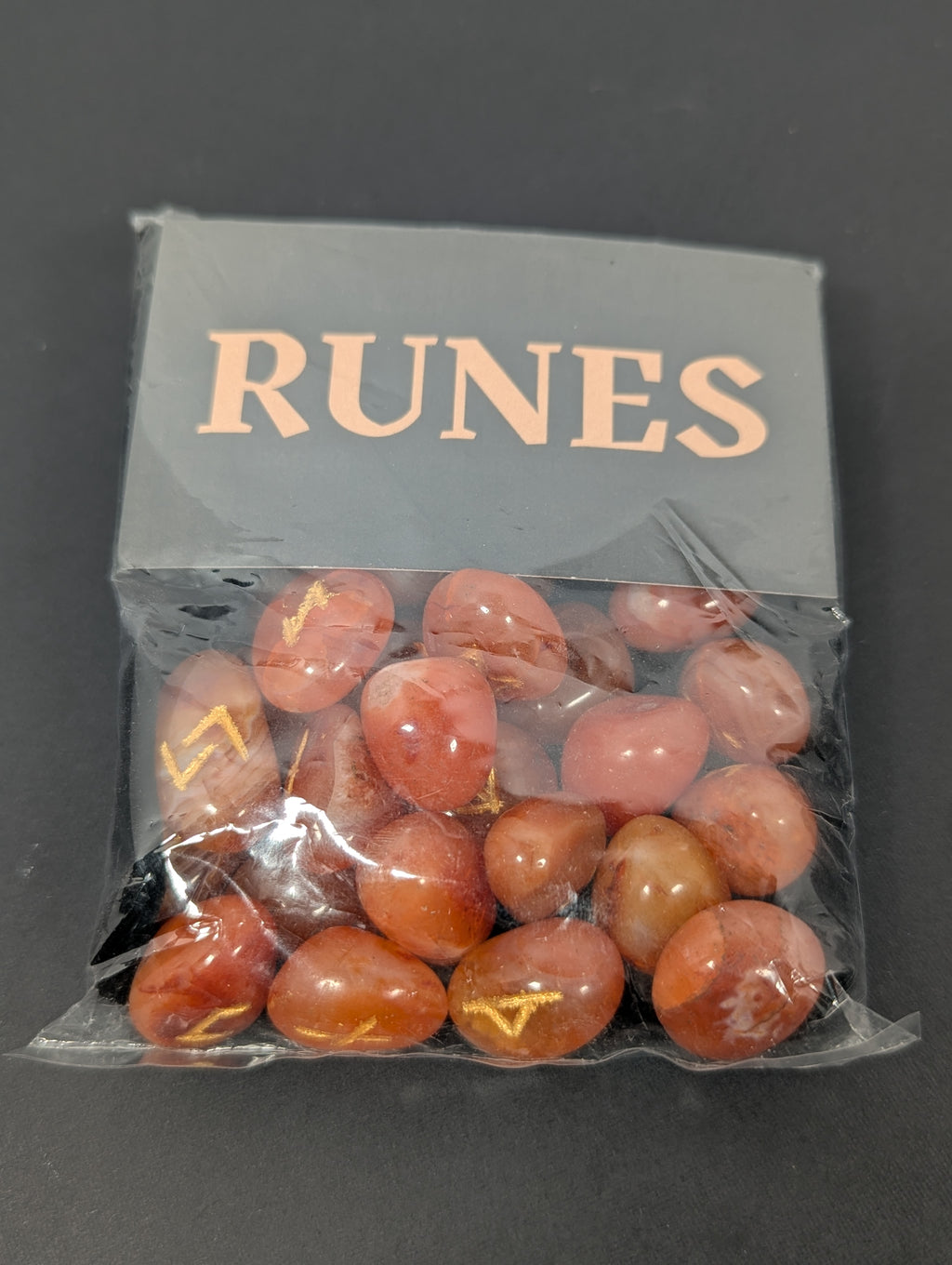 Red Jasper Rune Set