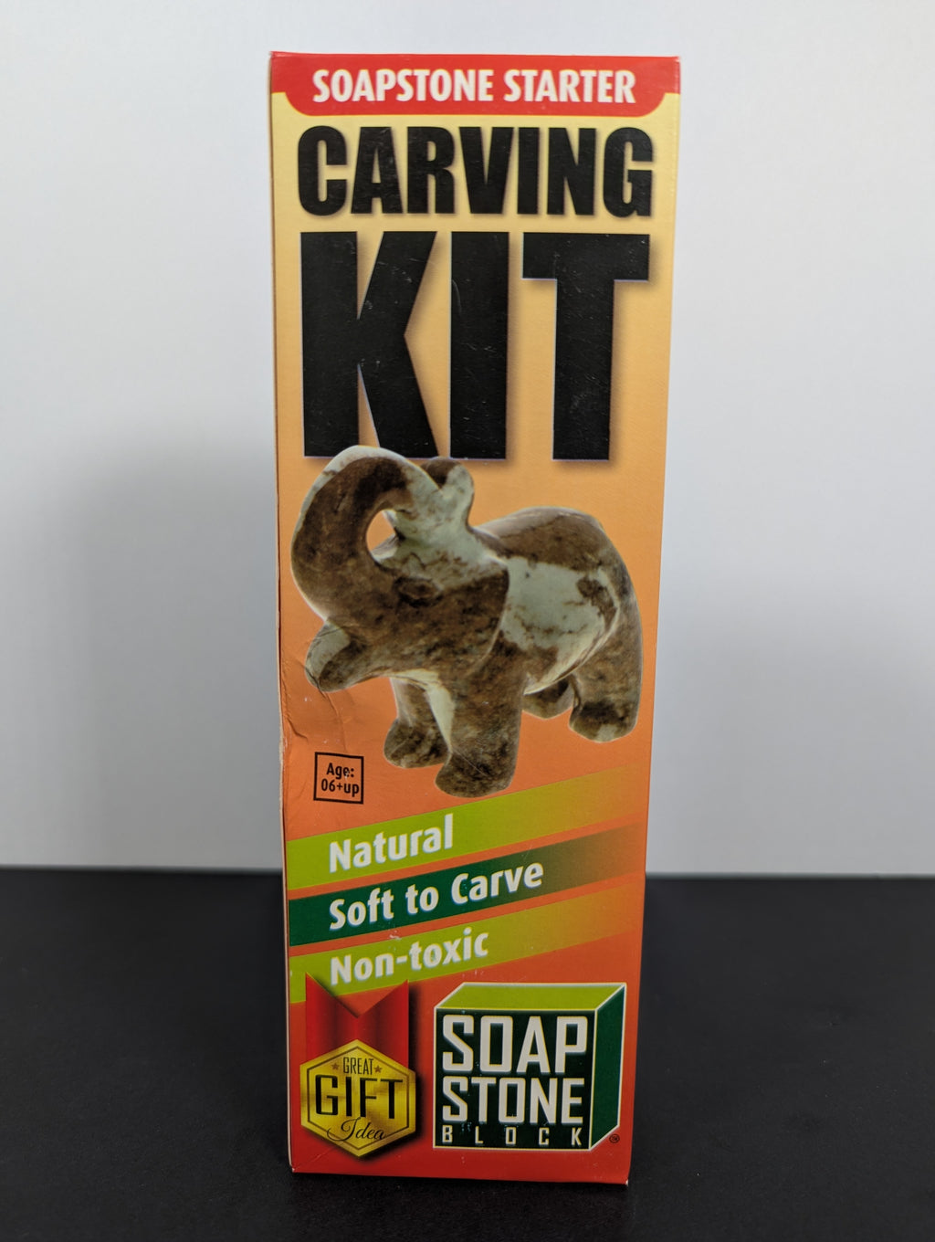 Soapstone Starter Carving Kit – Elephant