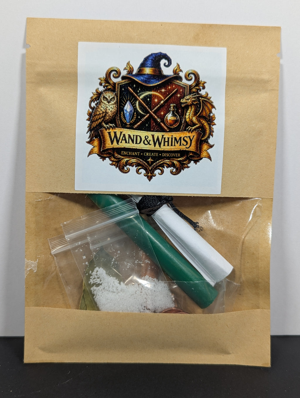 Money Drawing Spell Incantation Kit