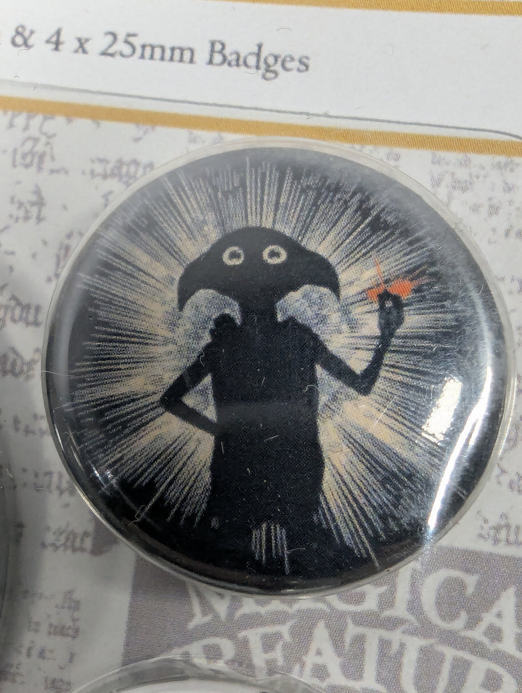 Harry Potter Dobby Badge Pack