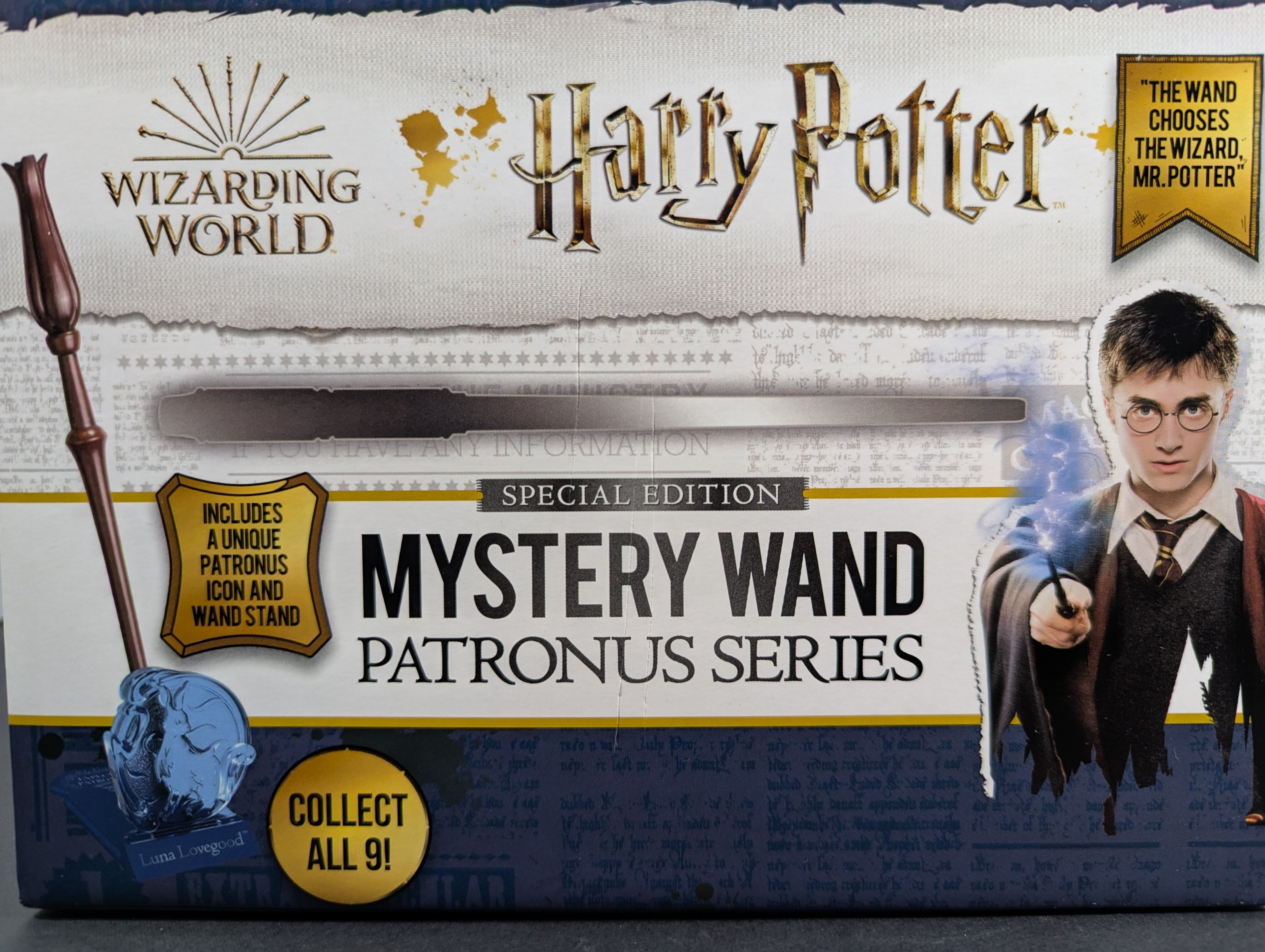 Harry Potter Mystery Wand Patronus Series — Special Edition