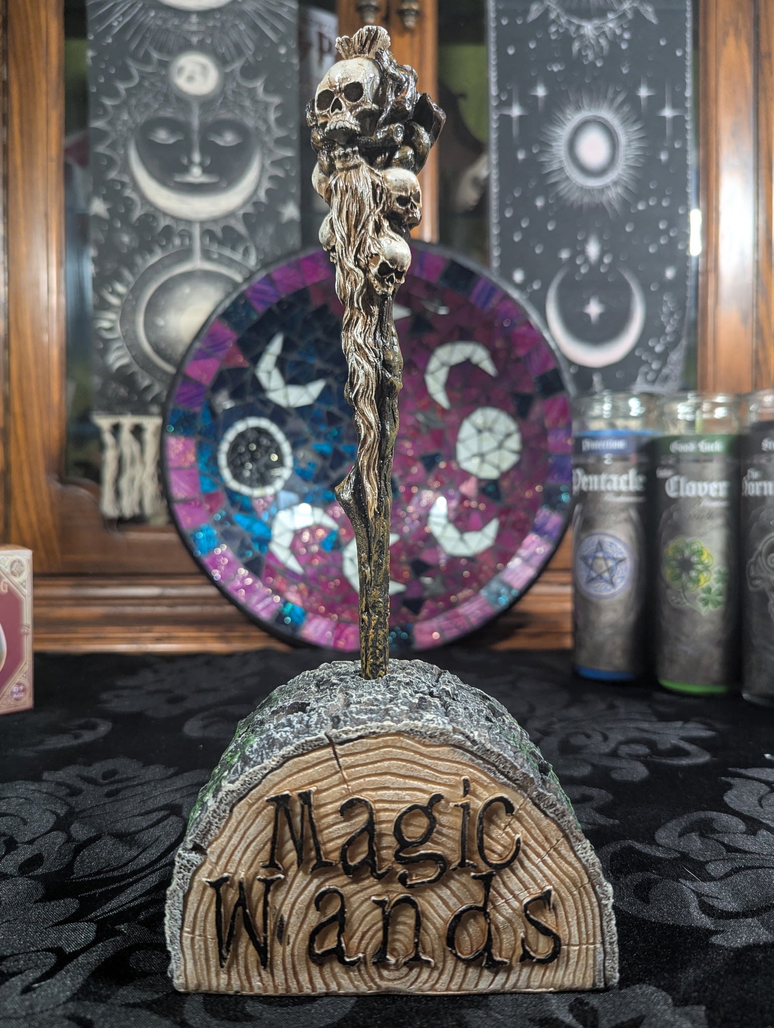 Premium Skull Relic Decorative Wand