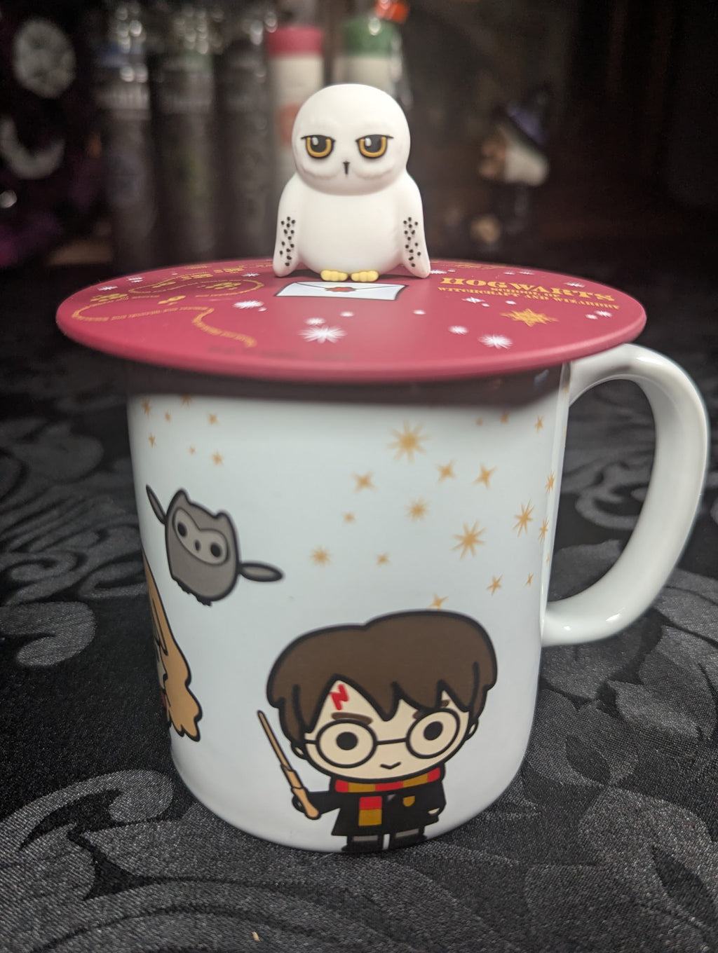 Official Harry Potter Hedwig 3D Silicone Mug Lid