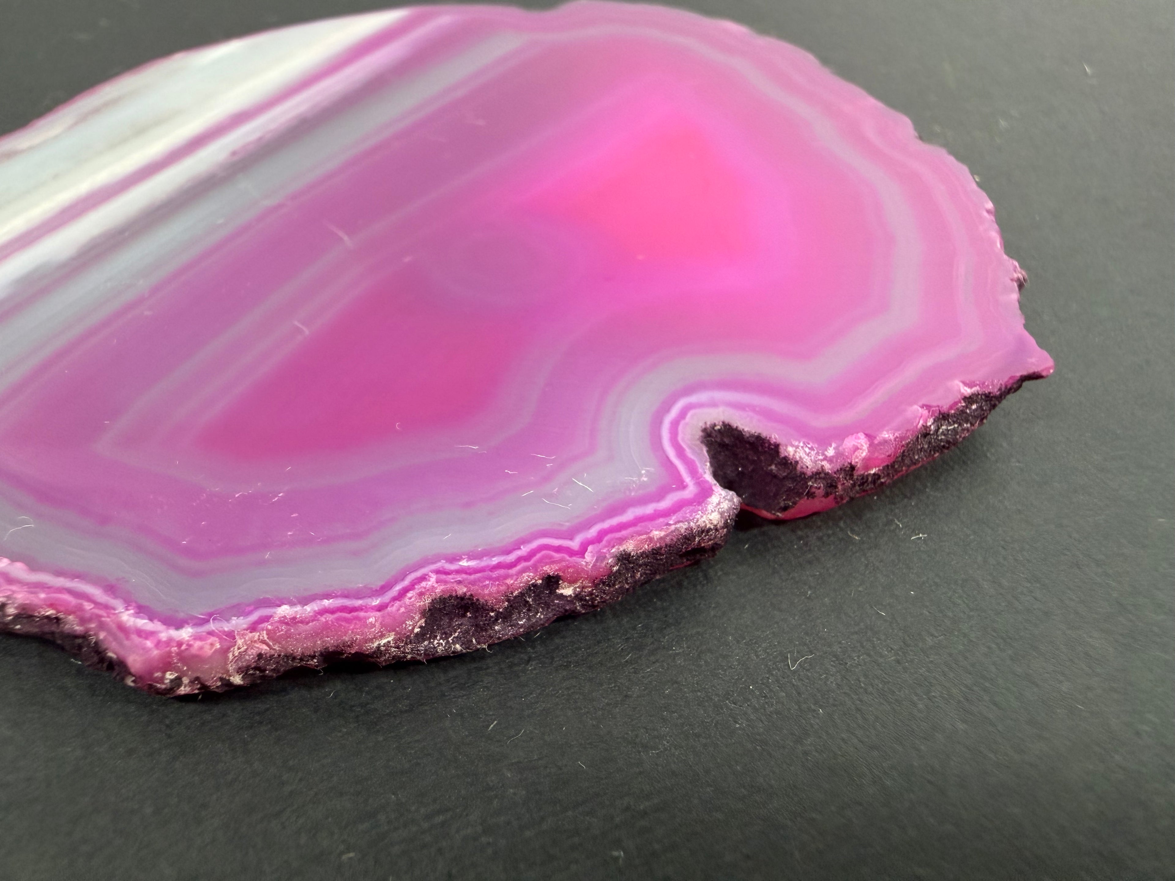 Pink Agate Slice