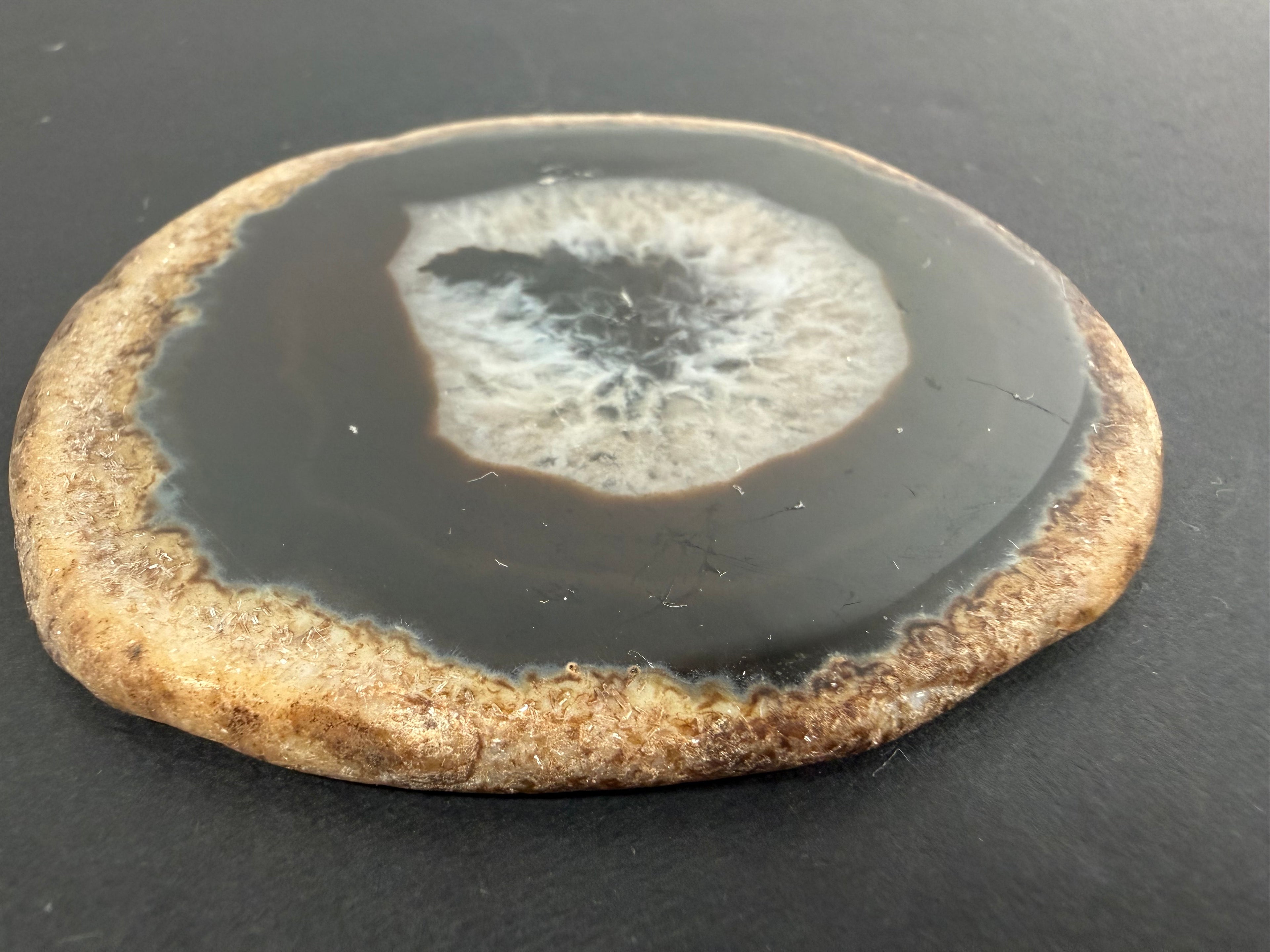 Black Eye Agate Slice