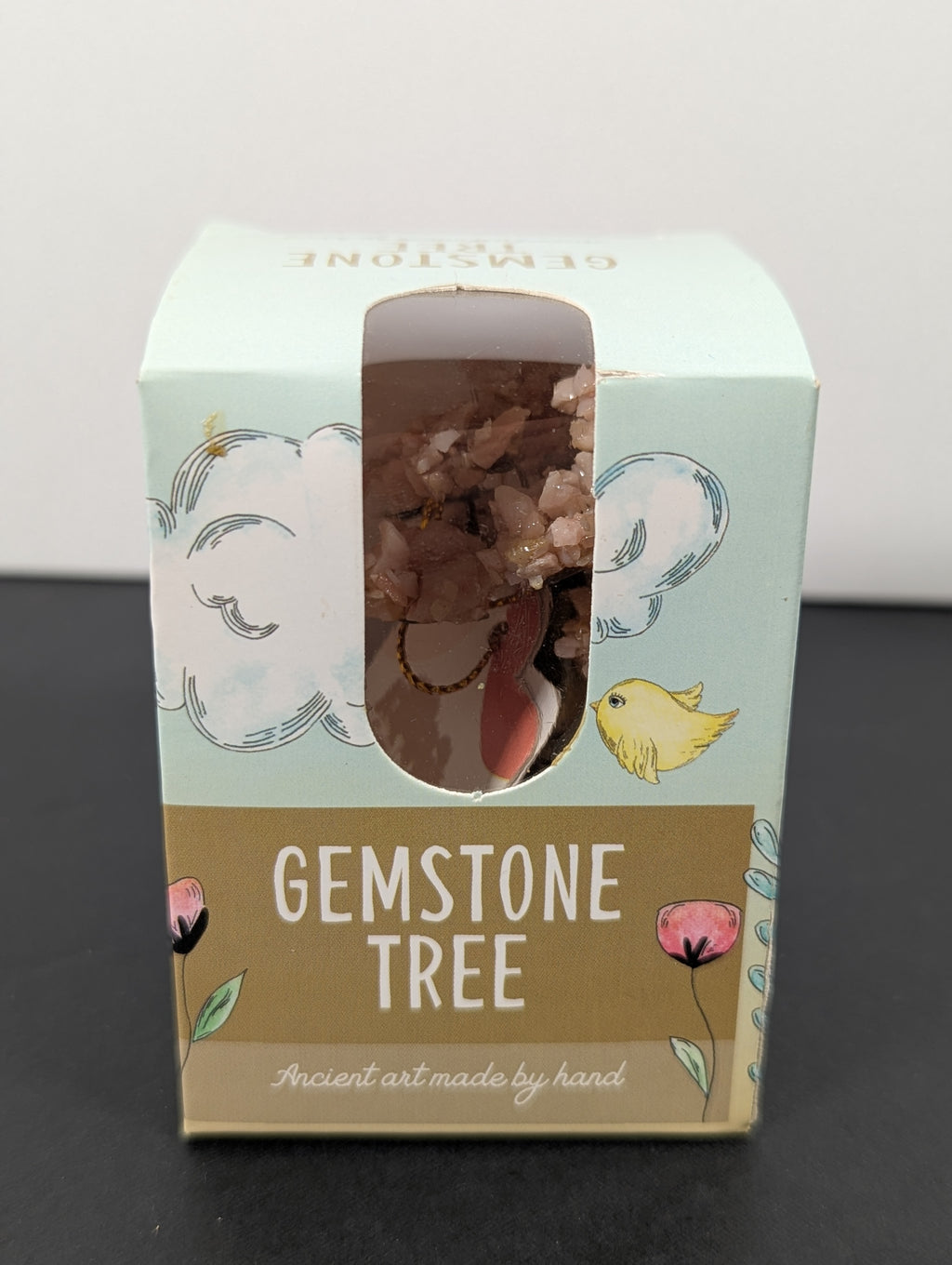 Pink Opal Gemstone Tree