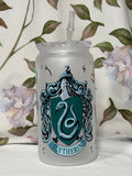 Serpent House Plastic Tumbler with Lid and Straw