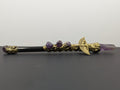 Premium Golden Isis Amethyst Decorative Wand