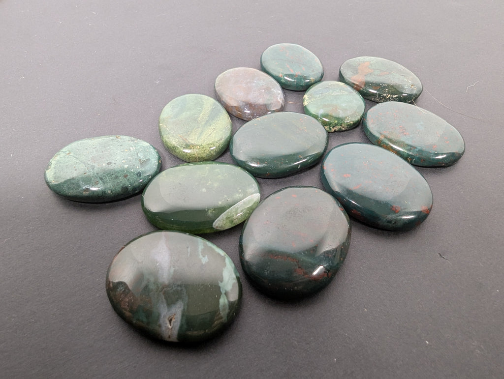 Bloodstone Worry Stone