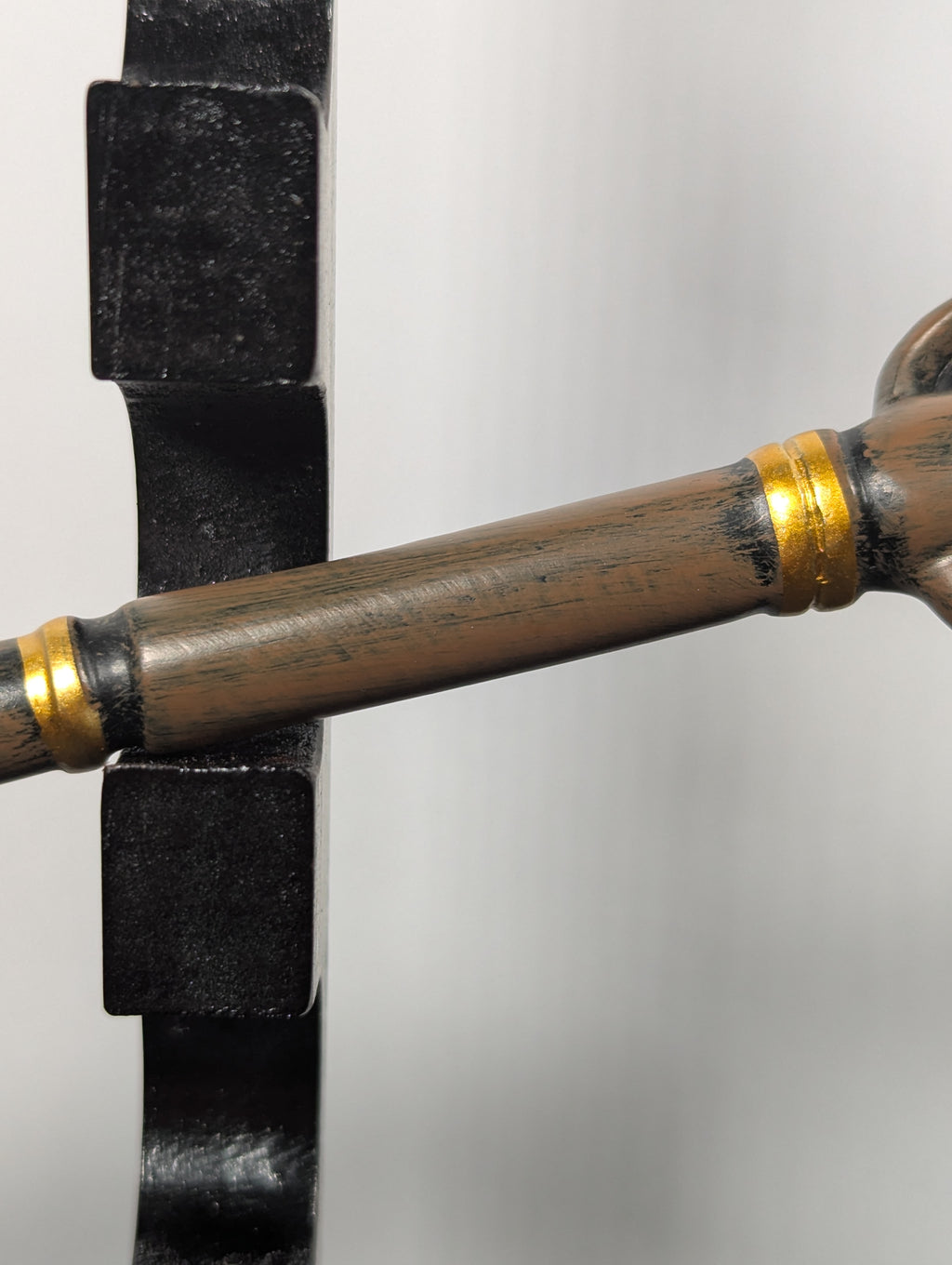 High-Grade Carbon Steel Dark Wizard-Inspired Wand – Skull Handle Style