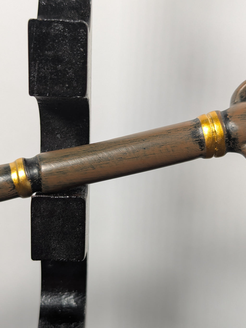 High-Grade Carbon Steel Dark Wizard-Inspired Wand – Skull Handle Style