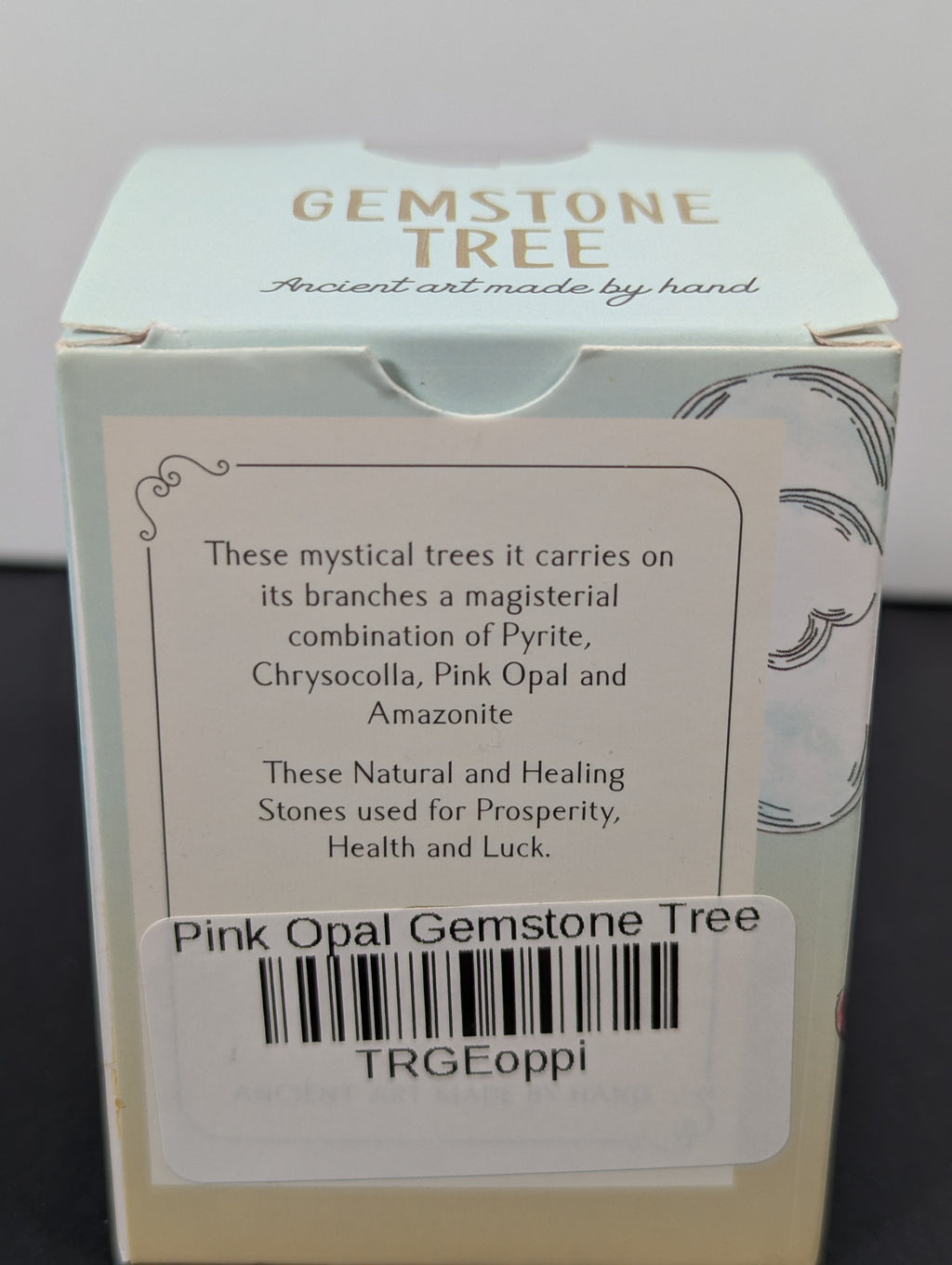 Pink Opal Gemstone Tree