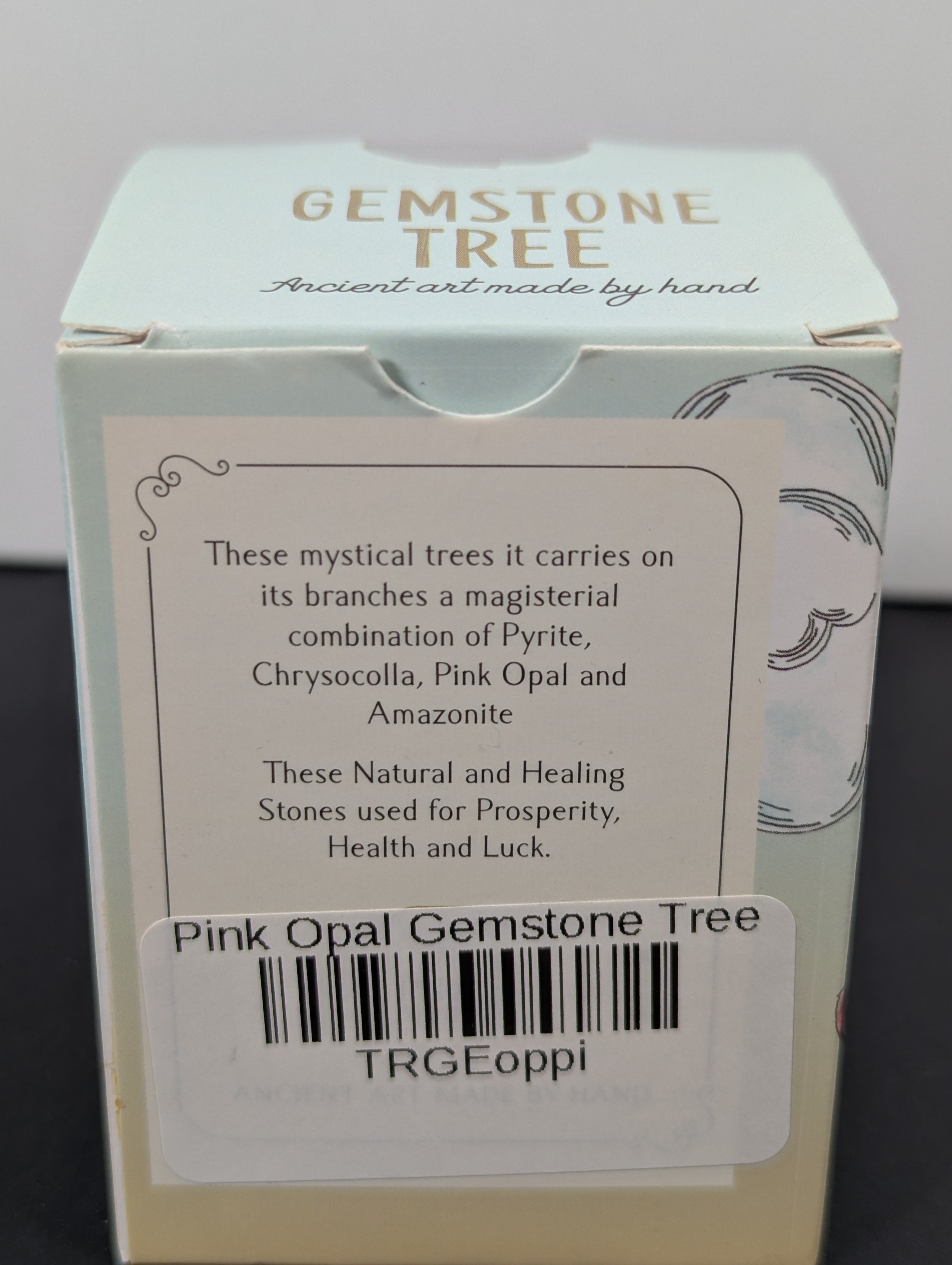 Pink Opal Gemstone Tree