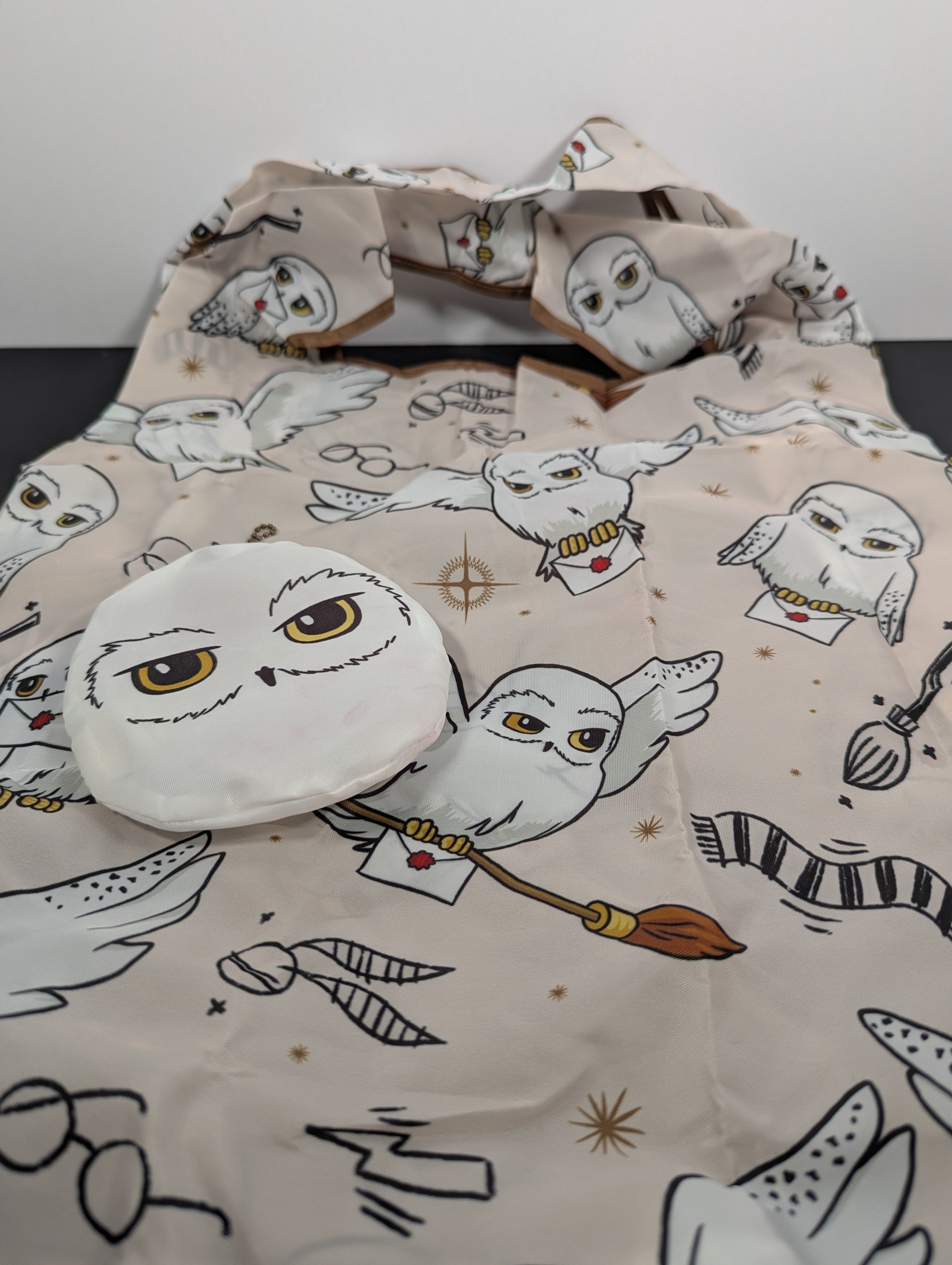 Official Harry Potter Hedwig Foldable Tote Bag