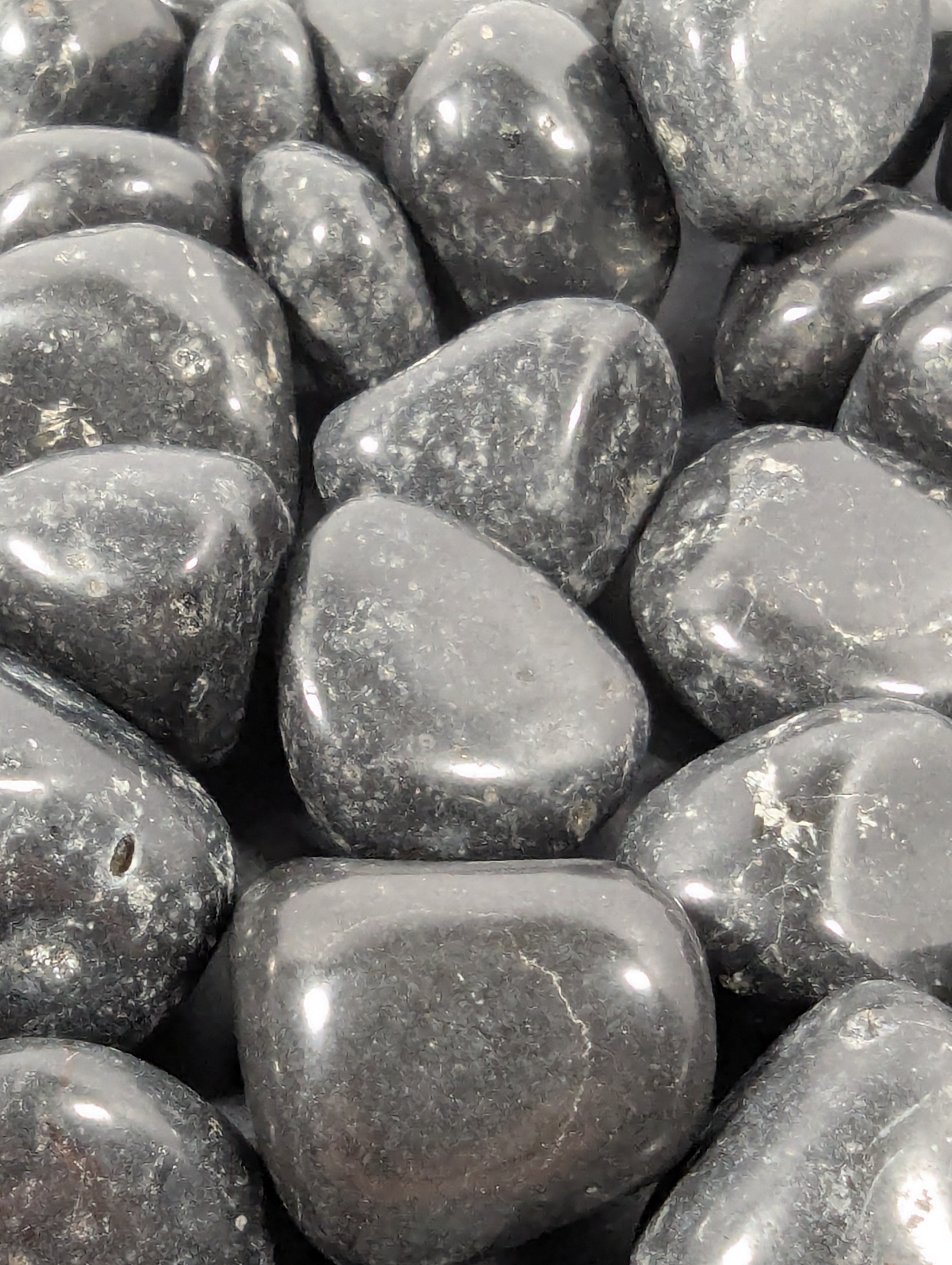 Black Tourmaline A Tumbled Stone