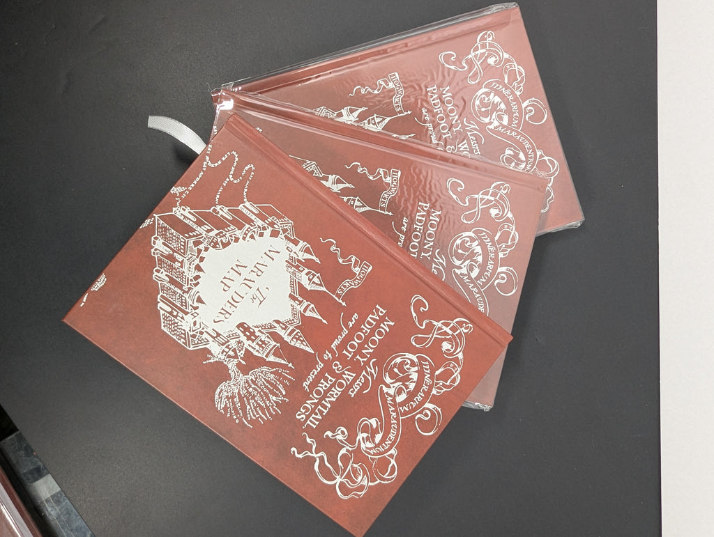 Harry Potter Marauder’s Map Hardcover Notebook