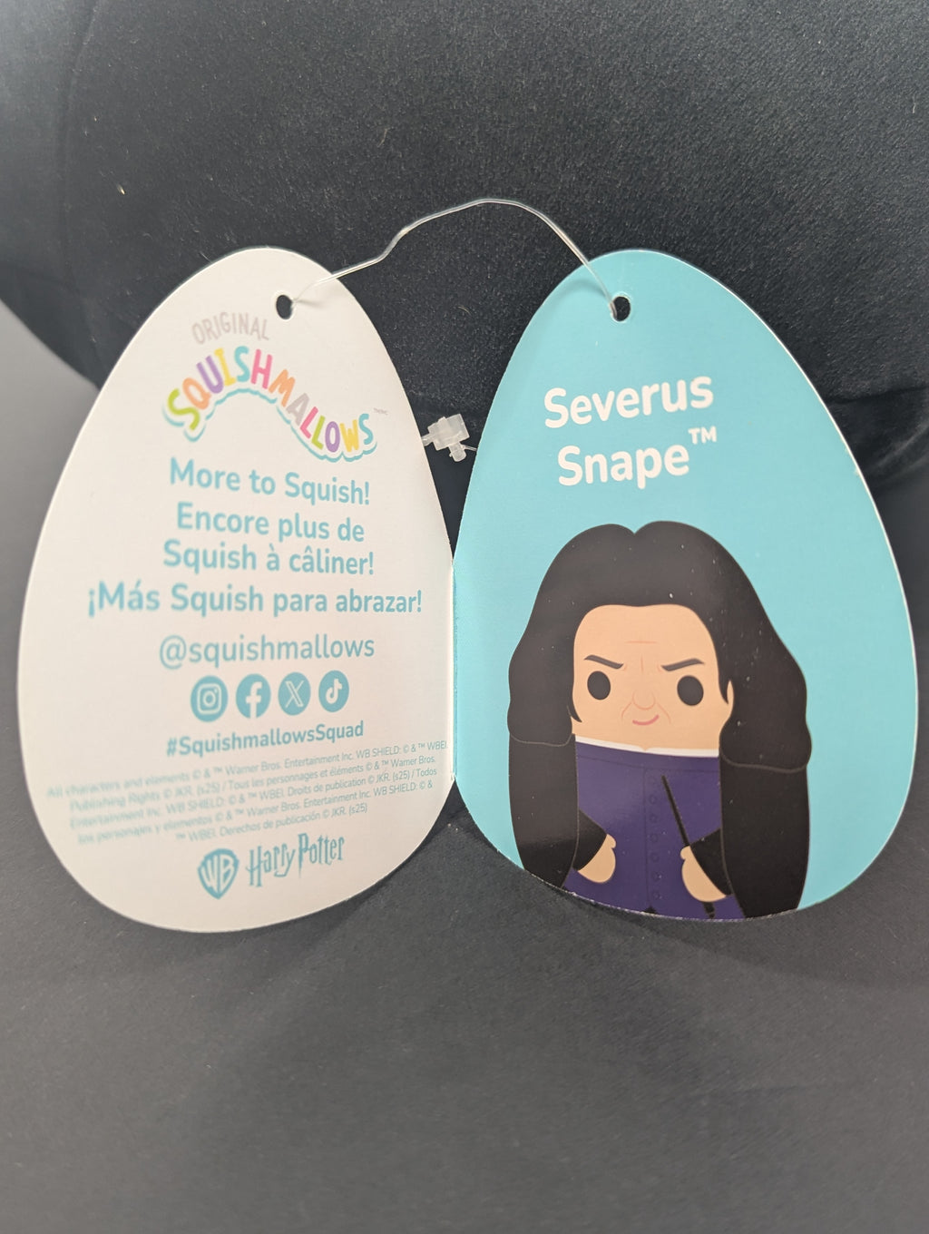 Harry Potter Squishmallows Severus Snape Plush