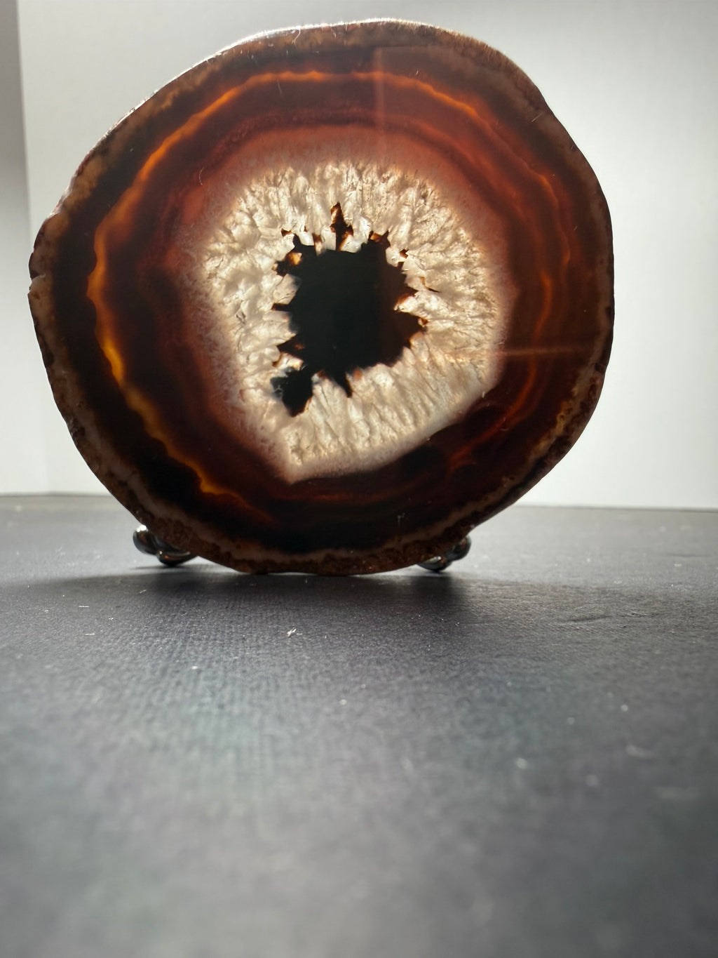 Black Eye Agate Slice