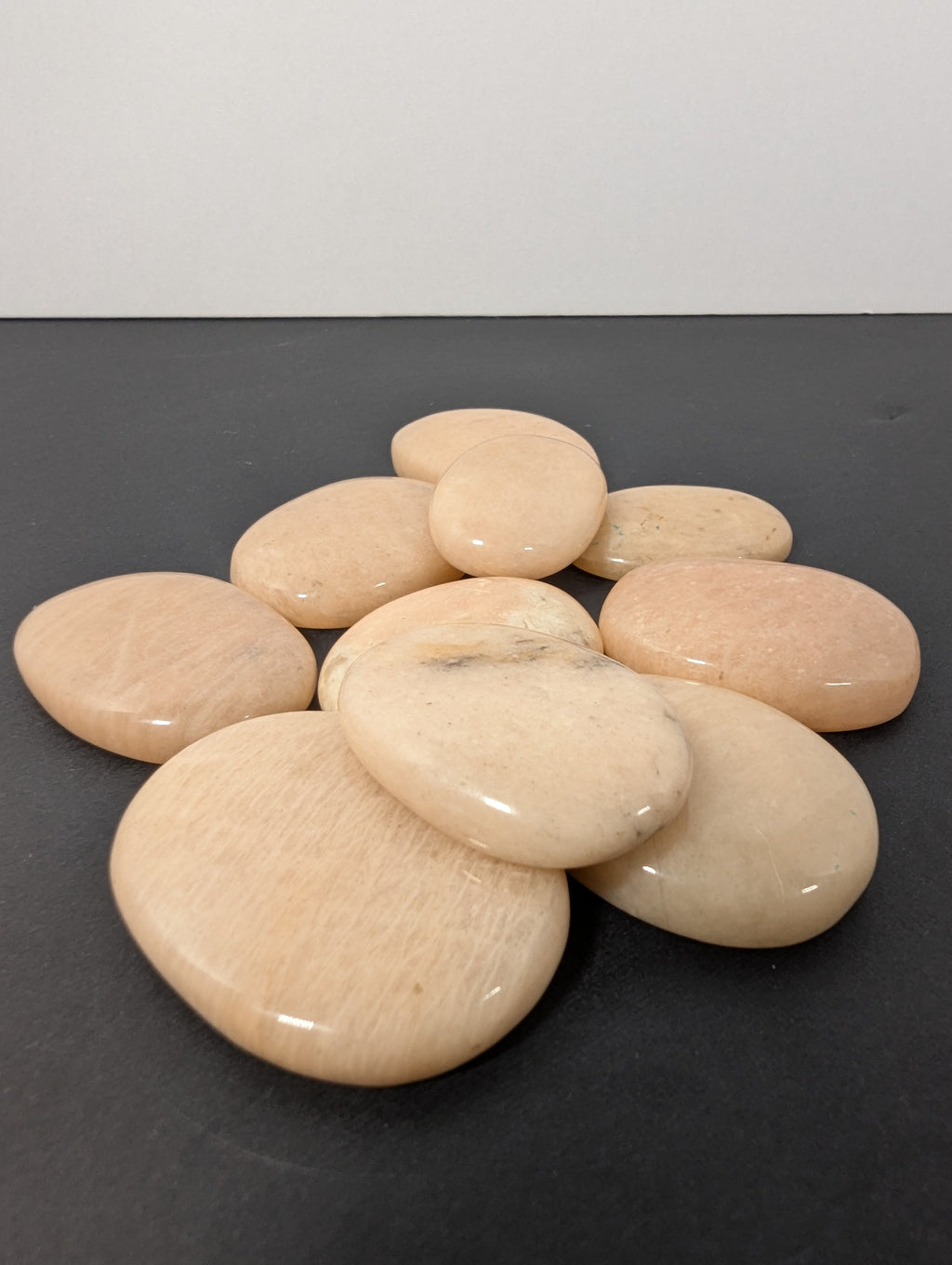 Cream Moonstone Worry Stone
